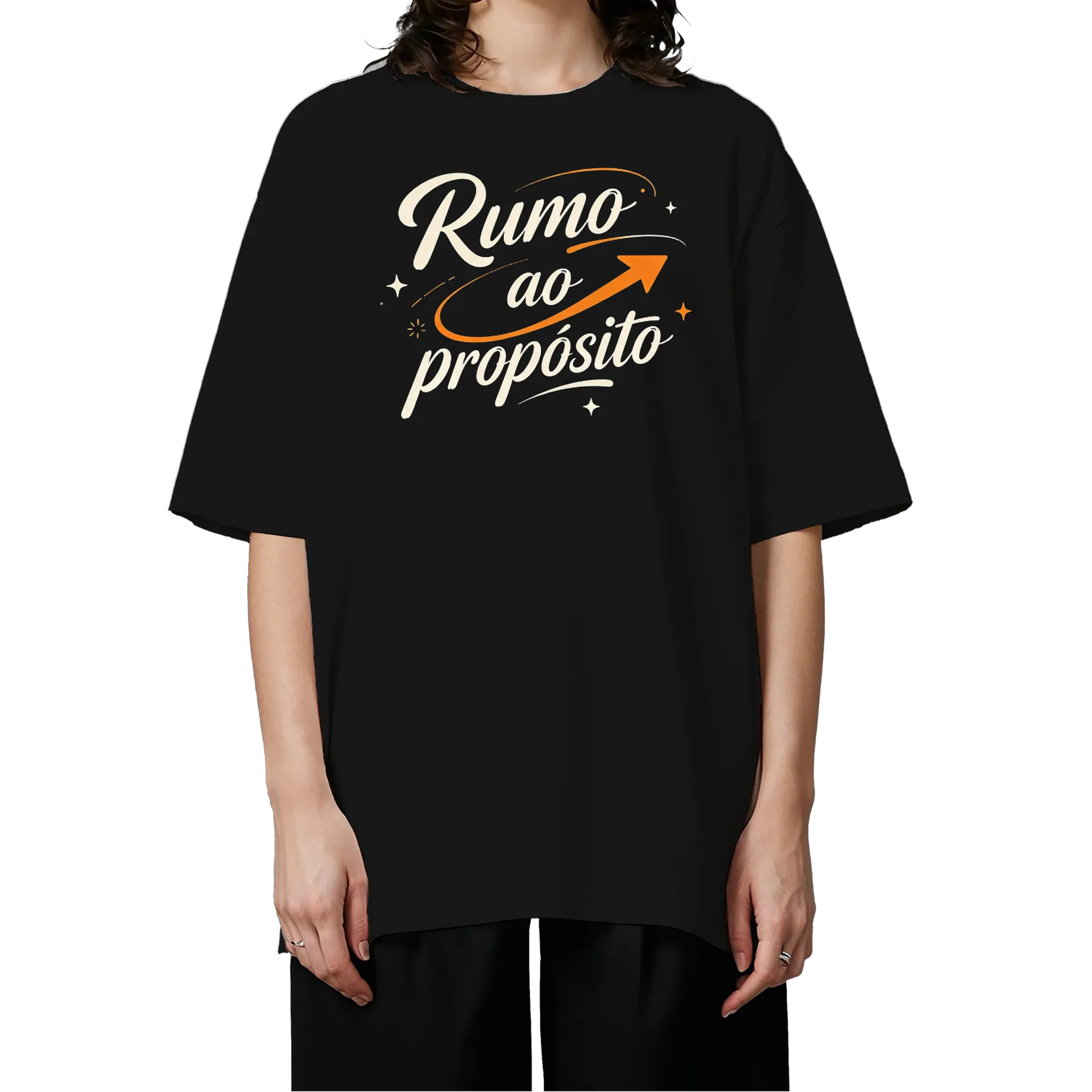 Camiseta Oversized rumo ao propósito  - Imagem 3