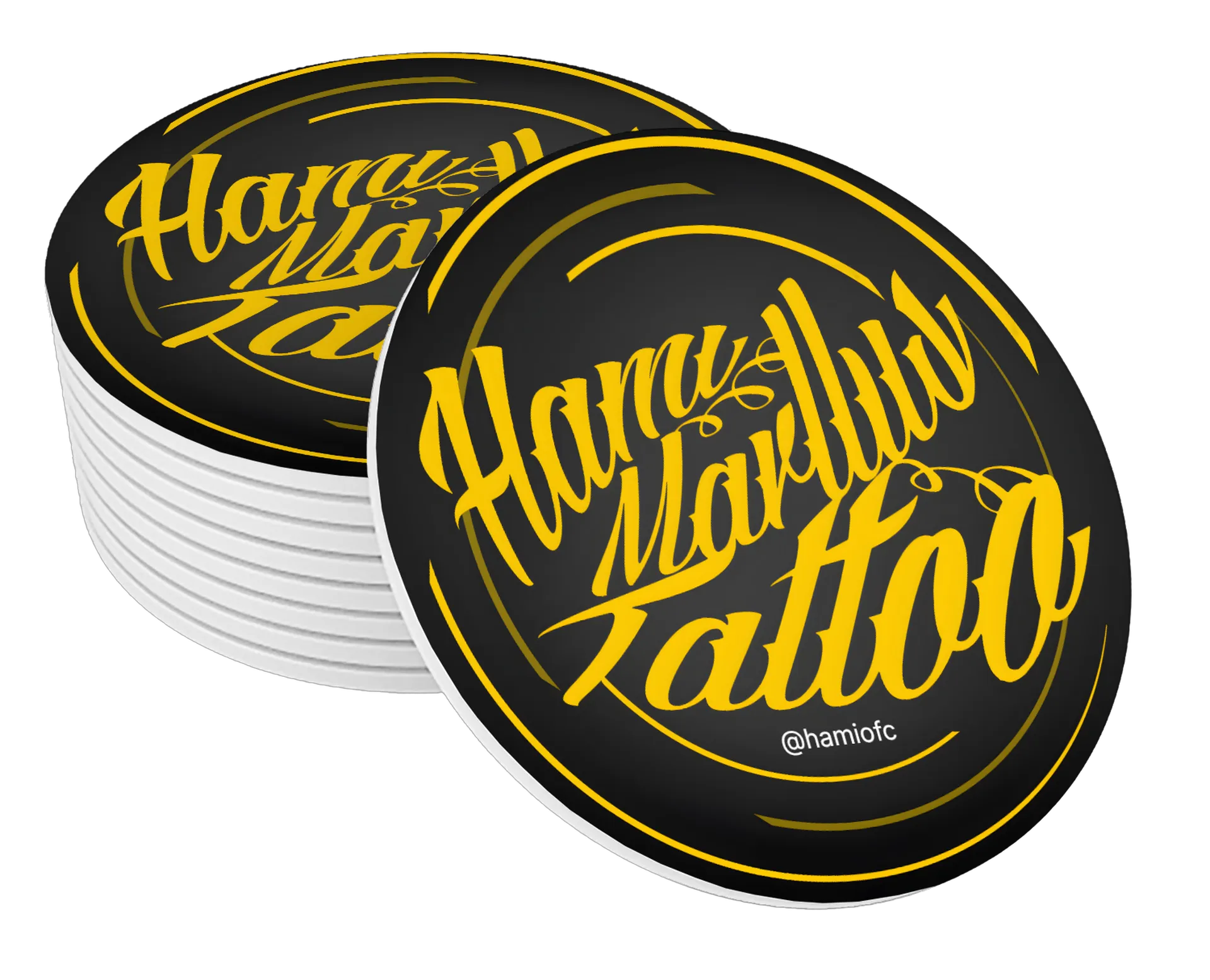 Porta-Copos Personalizado Hami Marllus Tattoo - Logo 1 de Hami Marllus Art — imagem 1 de 3