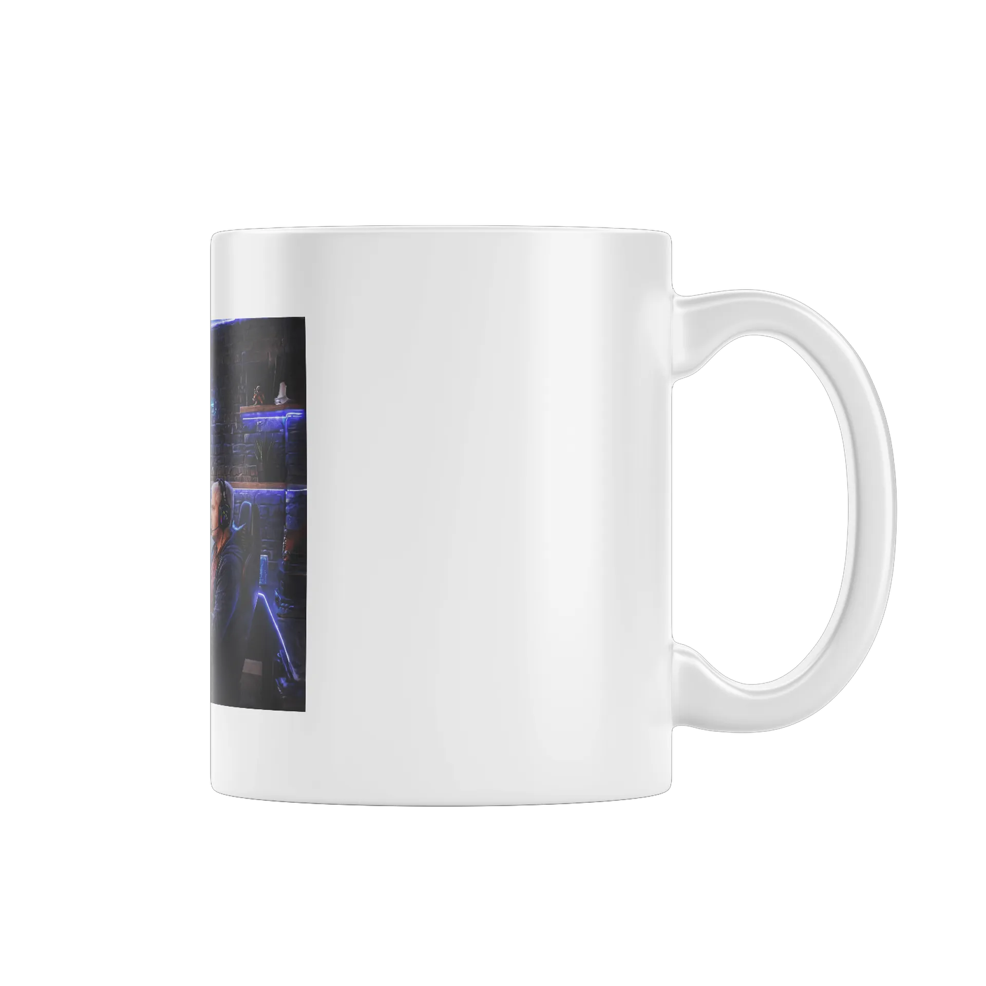 Caneca Porcelana Streamer Gamer 325ml - Imagem 1