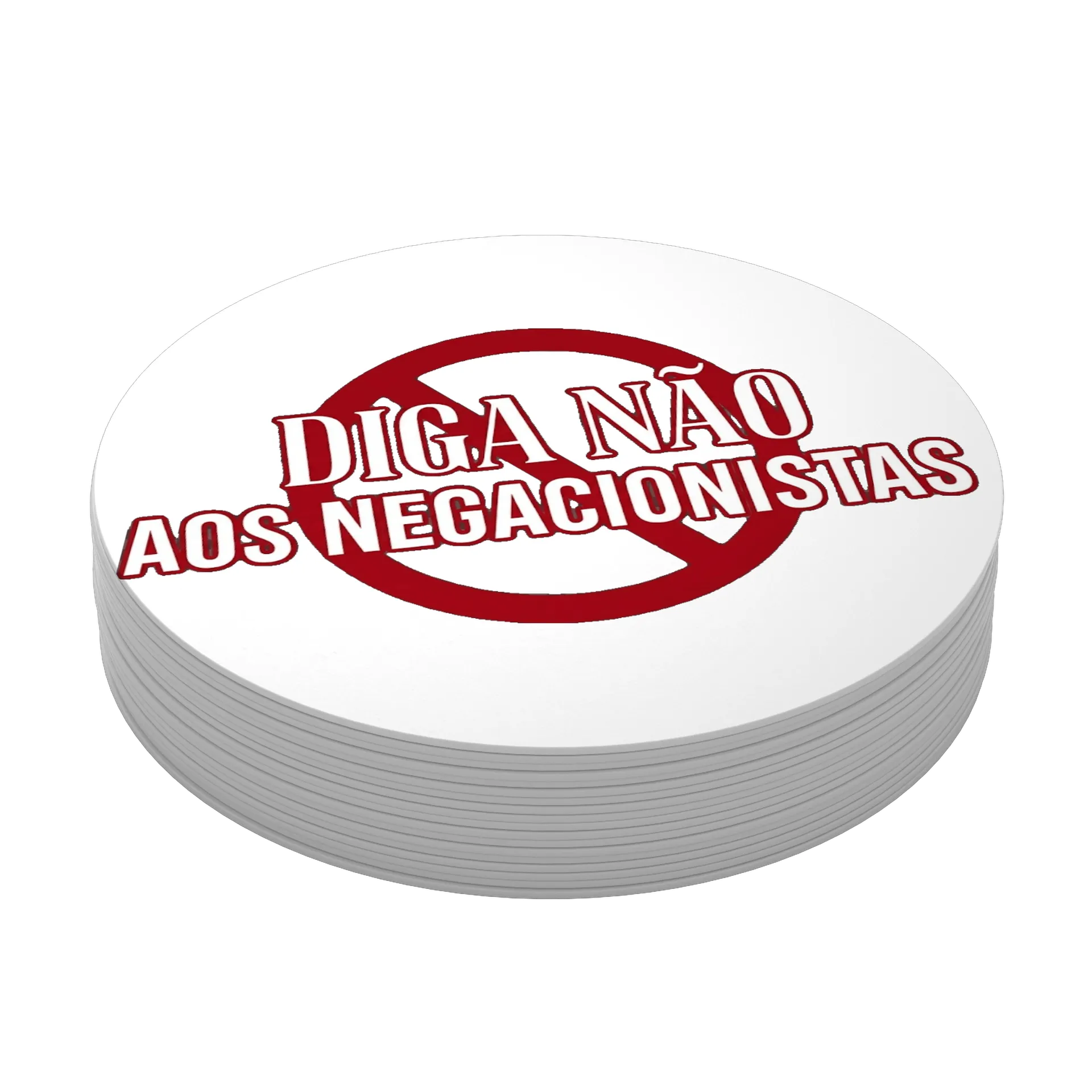 Porta-copos personalizado - não aos negacionistas - Imagem 4