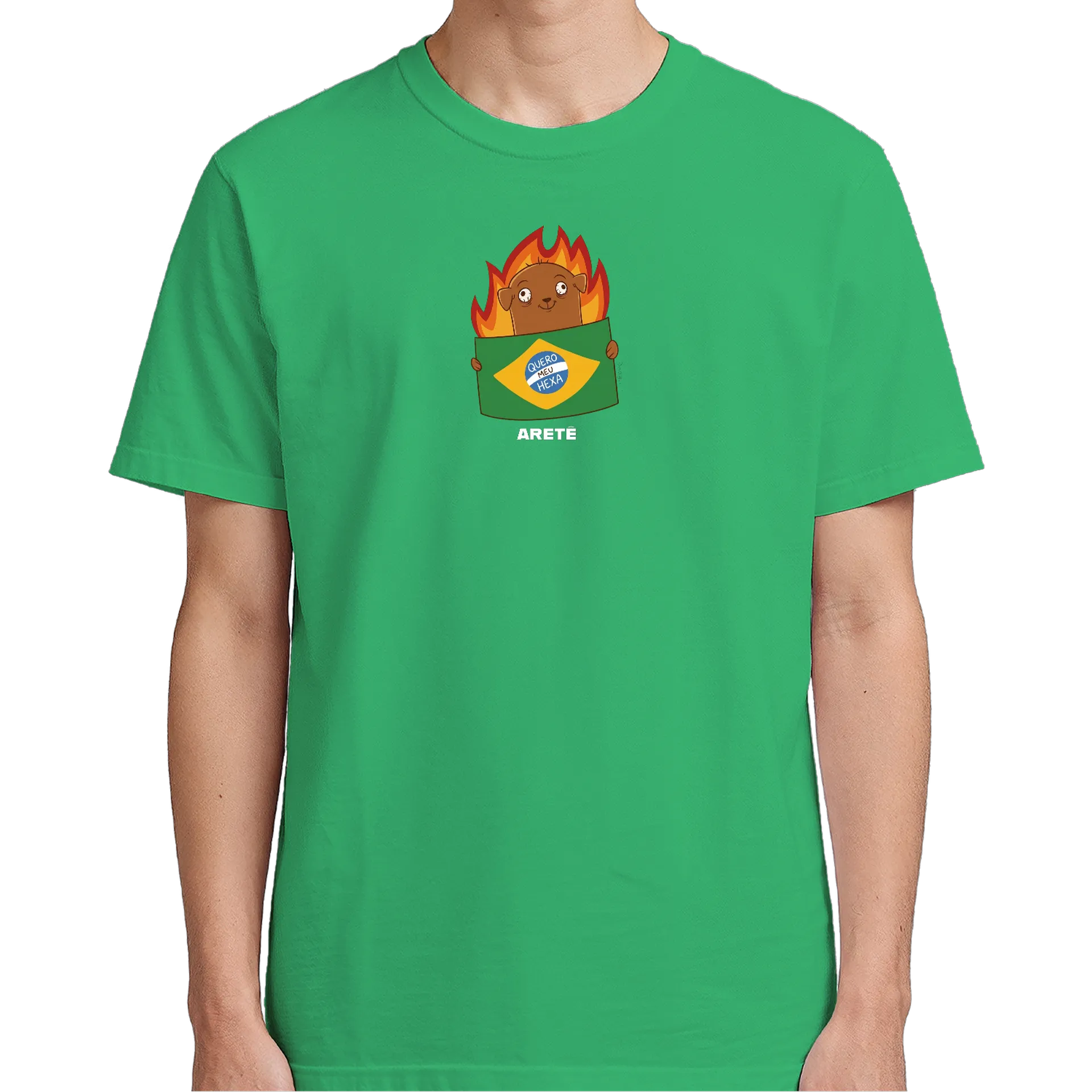 Camiseta Quero Meu Hexa  - Imagem 5