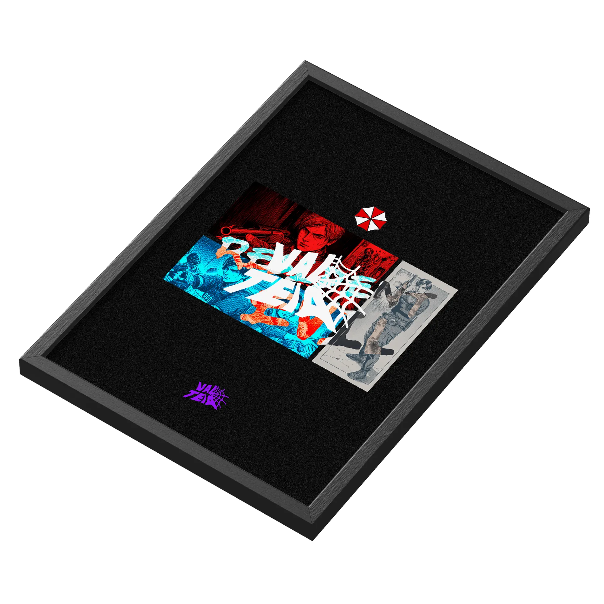 Quadro A3 Resident Evil de vai teia — imagem 3 de 3