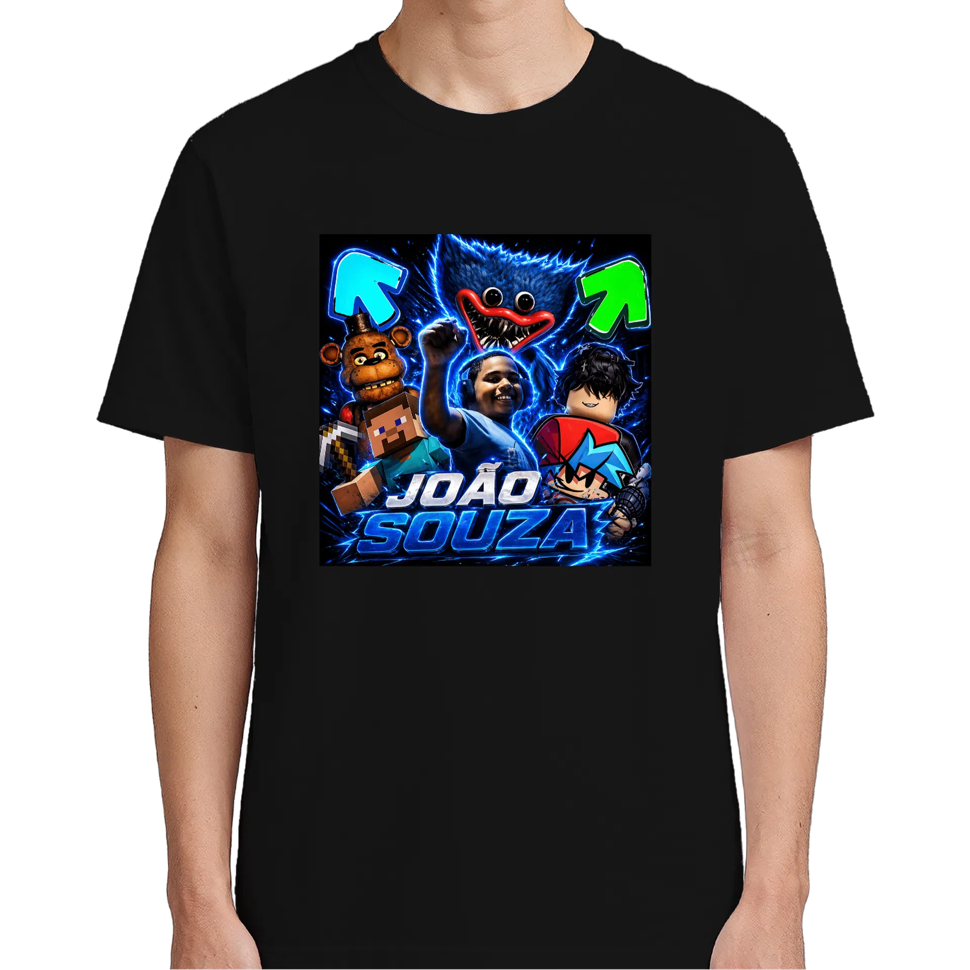 Camiseta do canal do joão souza 100% Algodão - Imagem 5