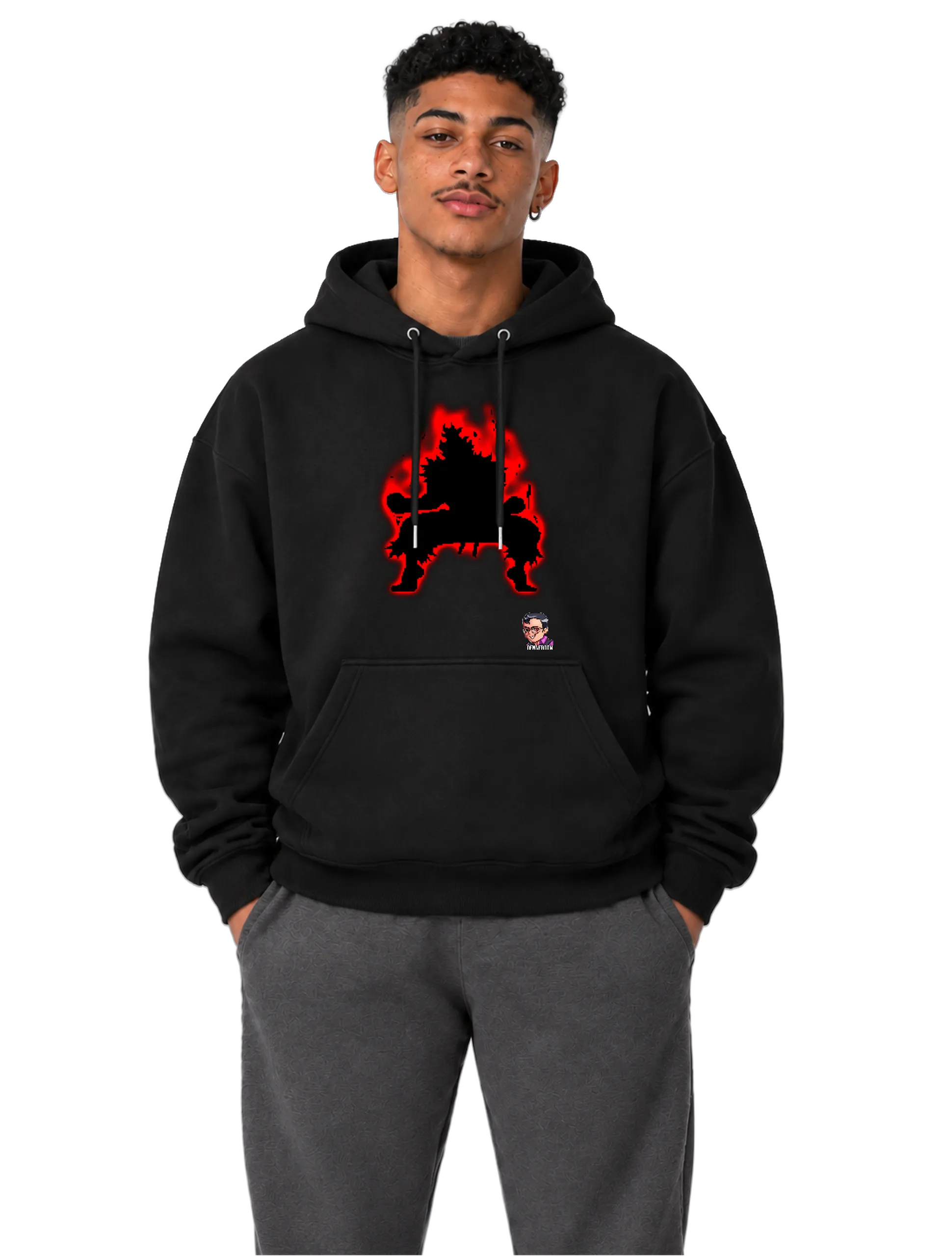 Blusa de moletom akuma - Imagem 3