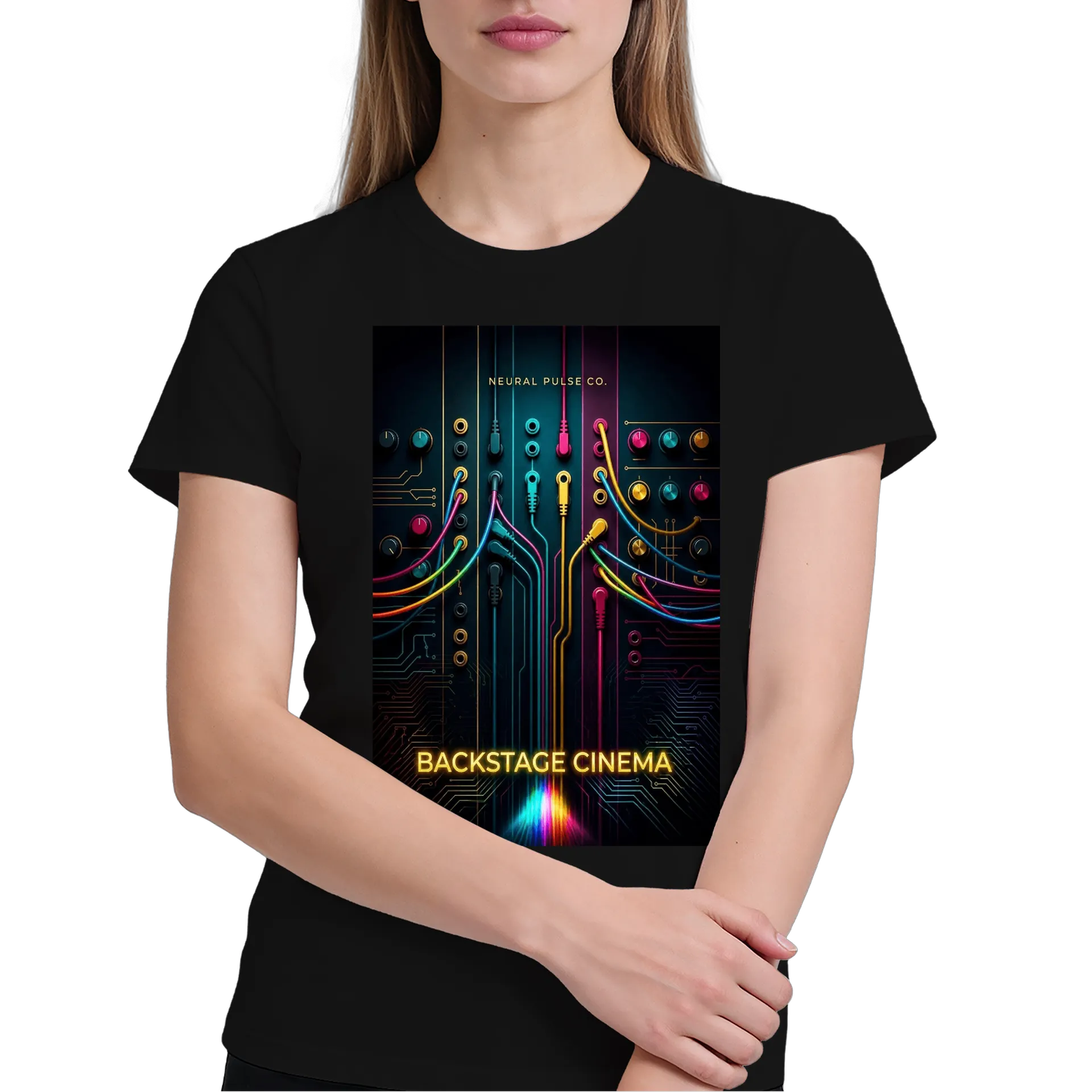 Camiseta Neural Pulse Co. - Backstage Cinema - Imagem 3