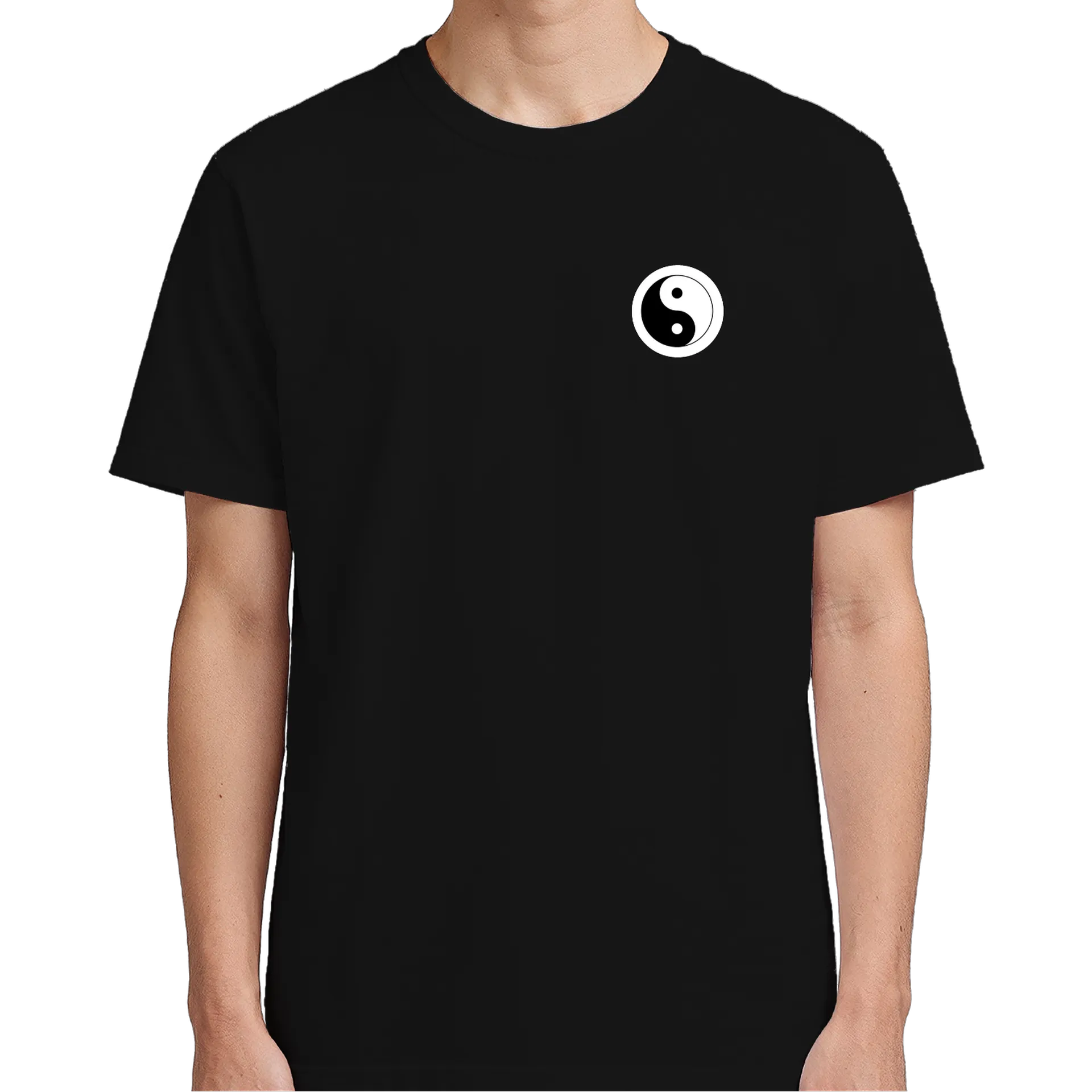 Camiseta Estampa Yin Yang Hiuga University 100% Algodão - Imagem 5