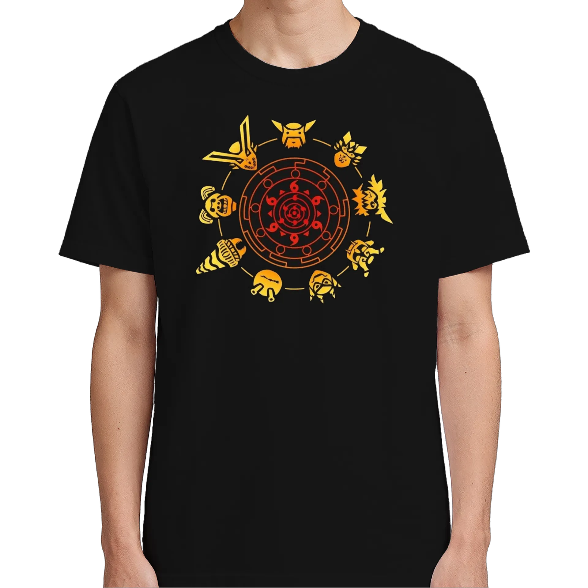 Camiseta Estampa Bestas de Cauda 100% Algodão - Imagem 5