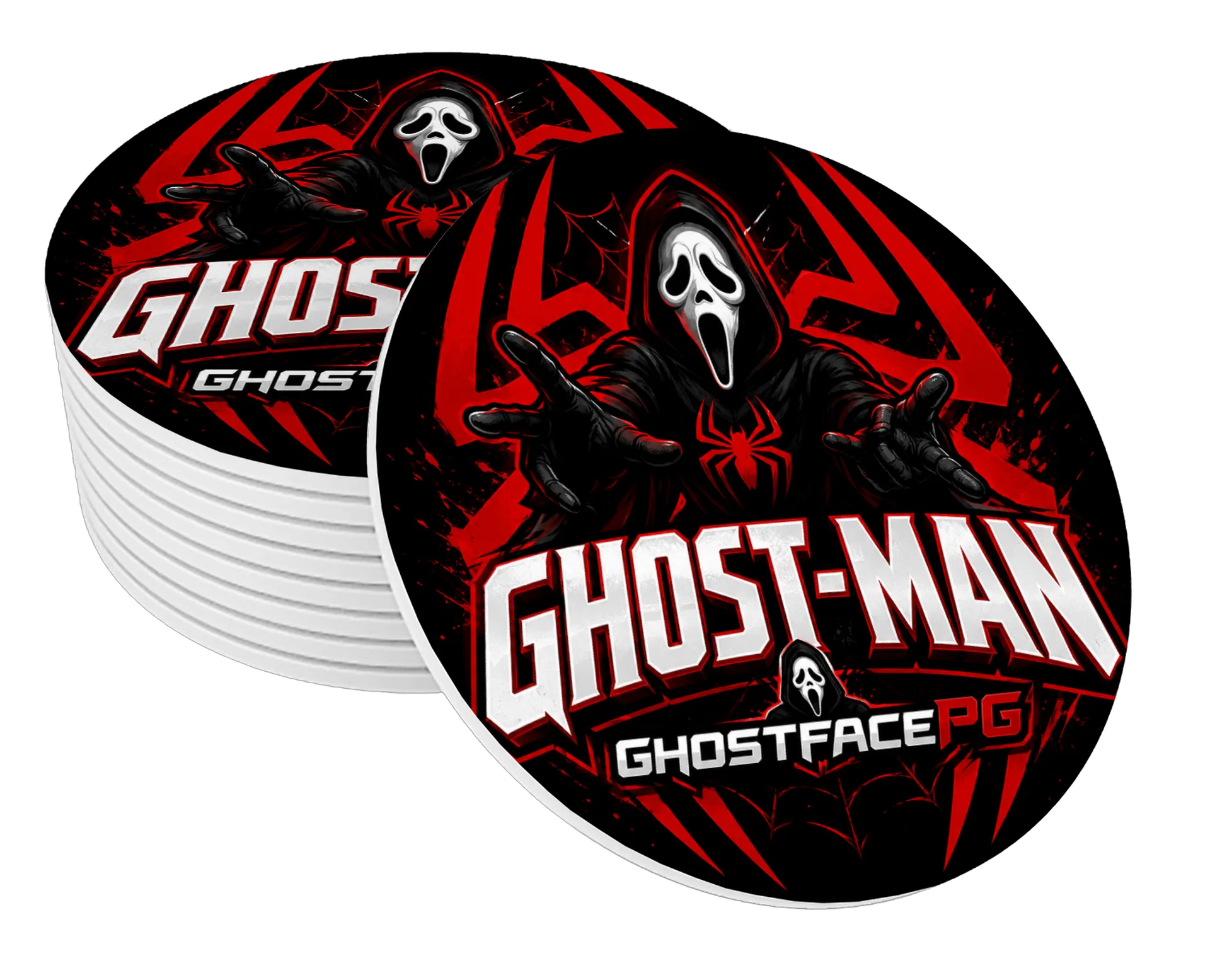Porta-copos GHOST-MAN de GHOSTFACEPG