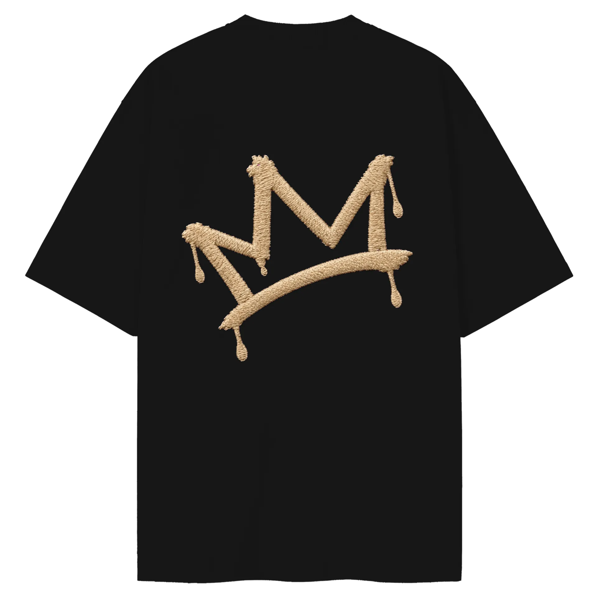 Camiseta Oversized Anjo Coroado Marginal Sublime Dourado e - Imagem 4
