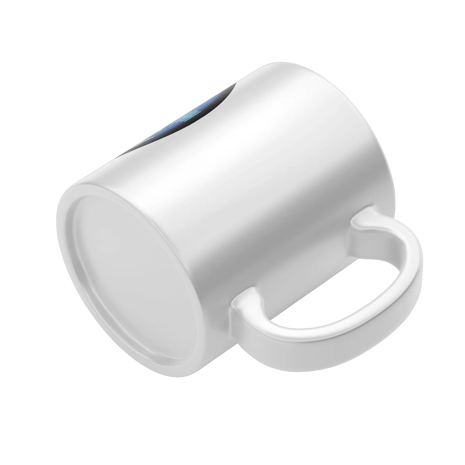 Caneca personalizada de Gato Curioso  — imagem 2 de 4