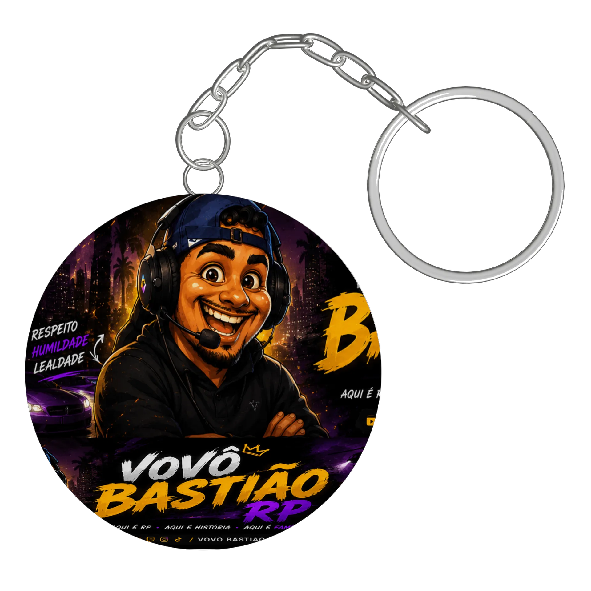 Chaveiro personalizado vovô bastião rp  de Vovô bastião rp — imagem 2 de 3