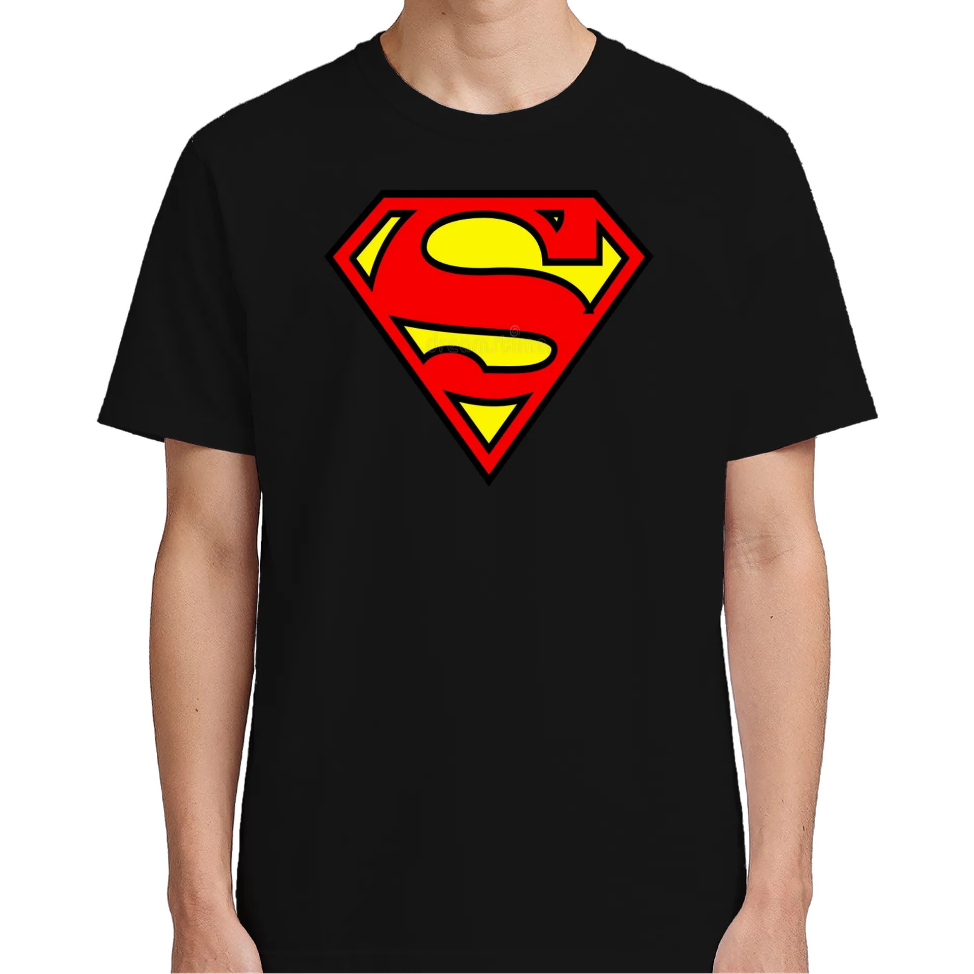 Camiseta Super-herói Estampa Logo 100% Algodão - Imagem 5