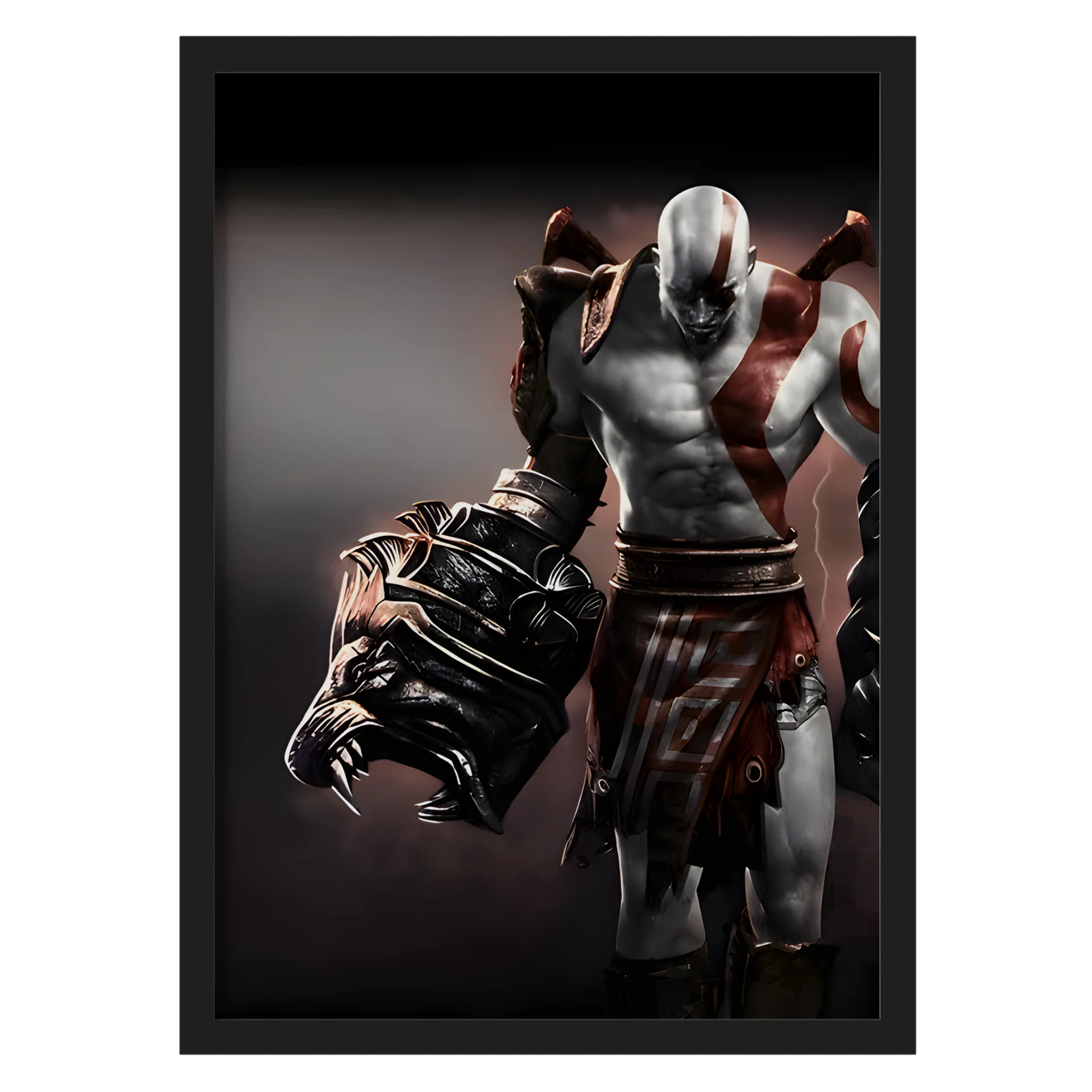 Quadro A3 Ghost of Sparta A2 Com Vidro - Imagem 1