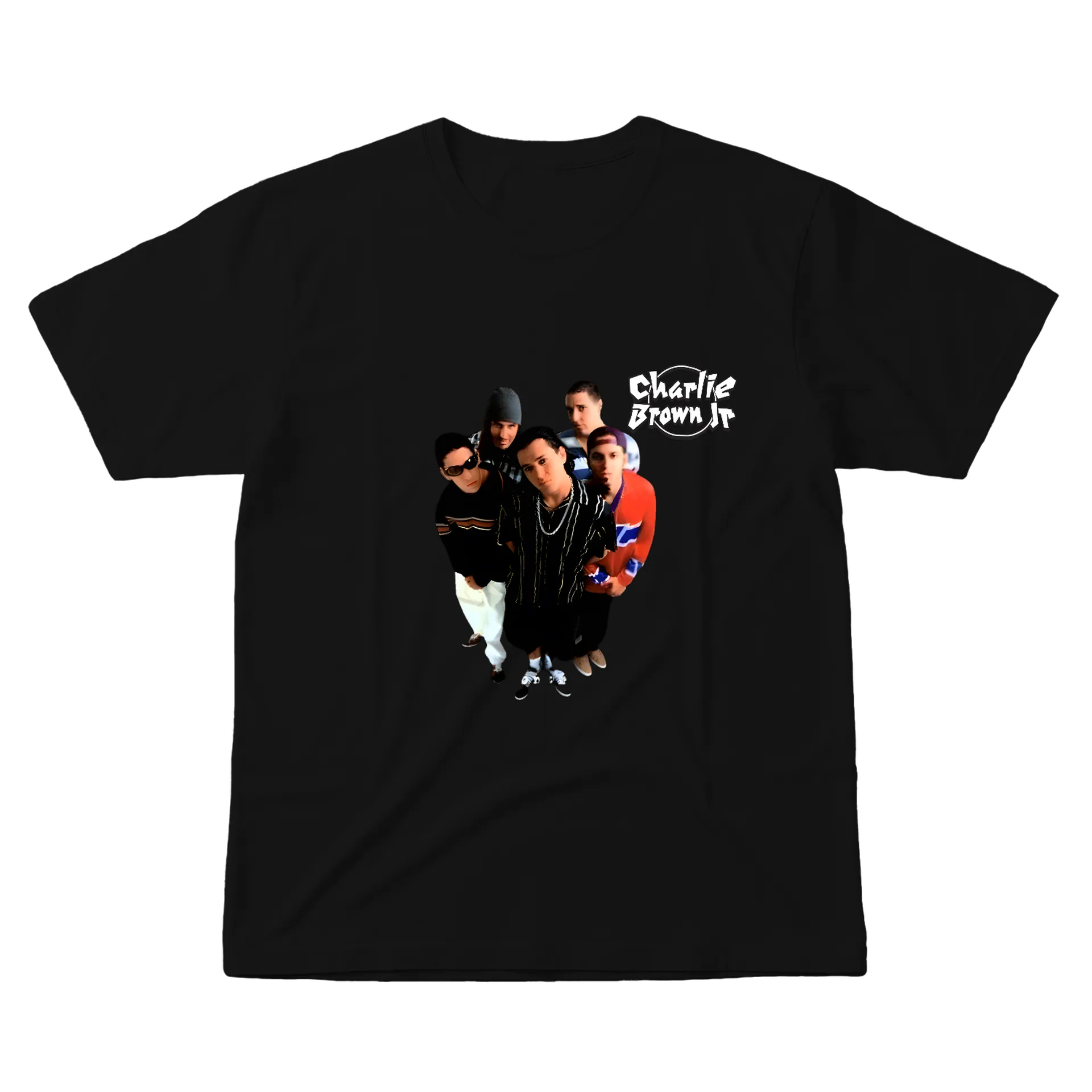 Camiseta Charlie Brown Jr - membros de Adnan — imagem 1 de 6