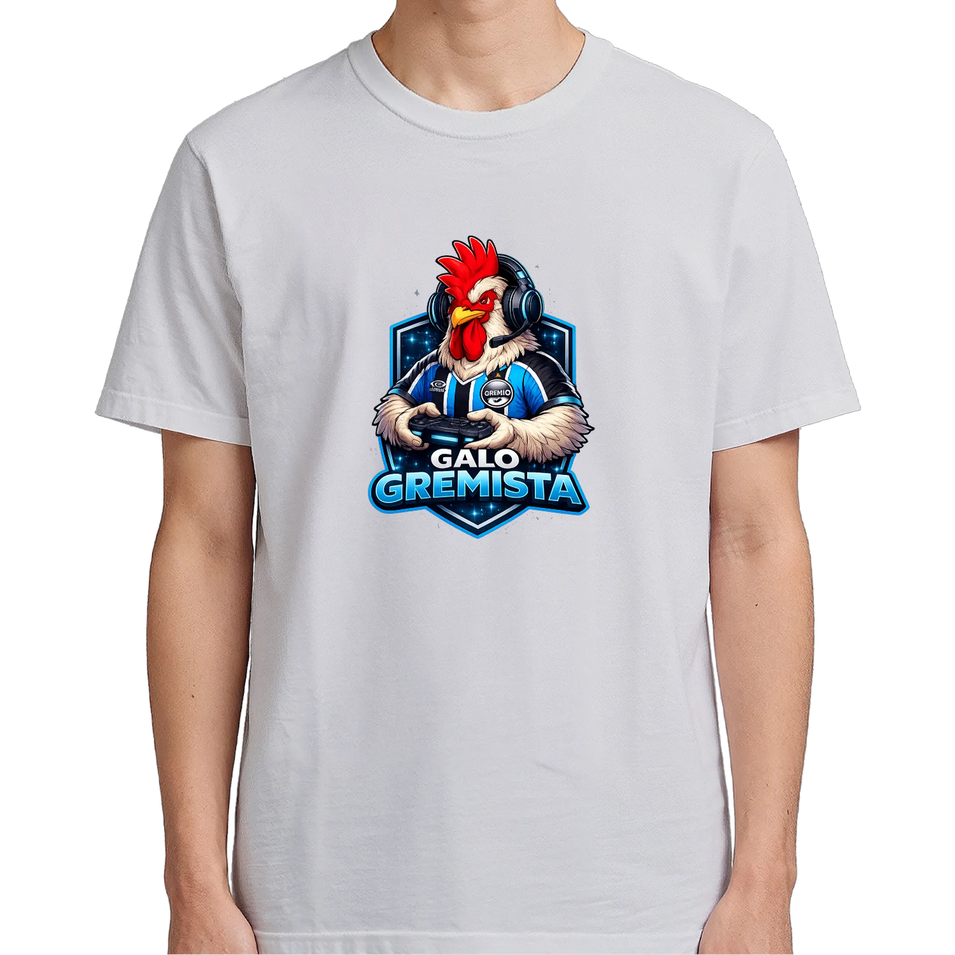 Camiseta basica Galo Gremista - Imagem 5