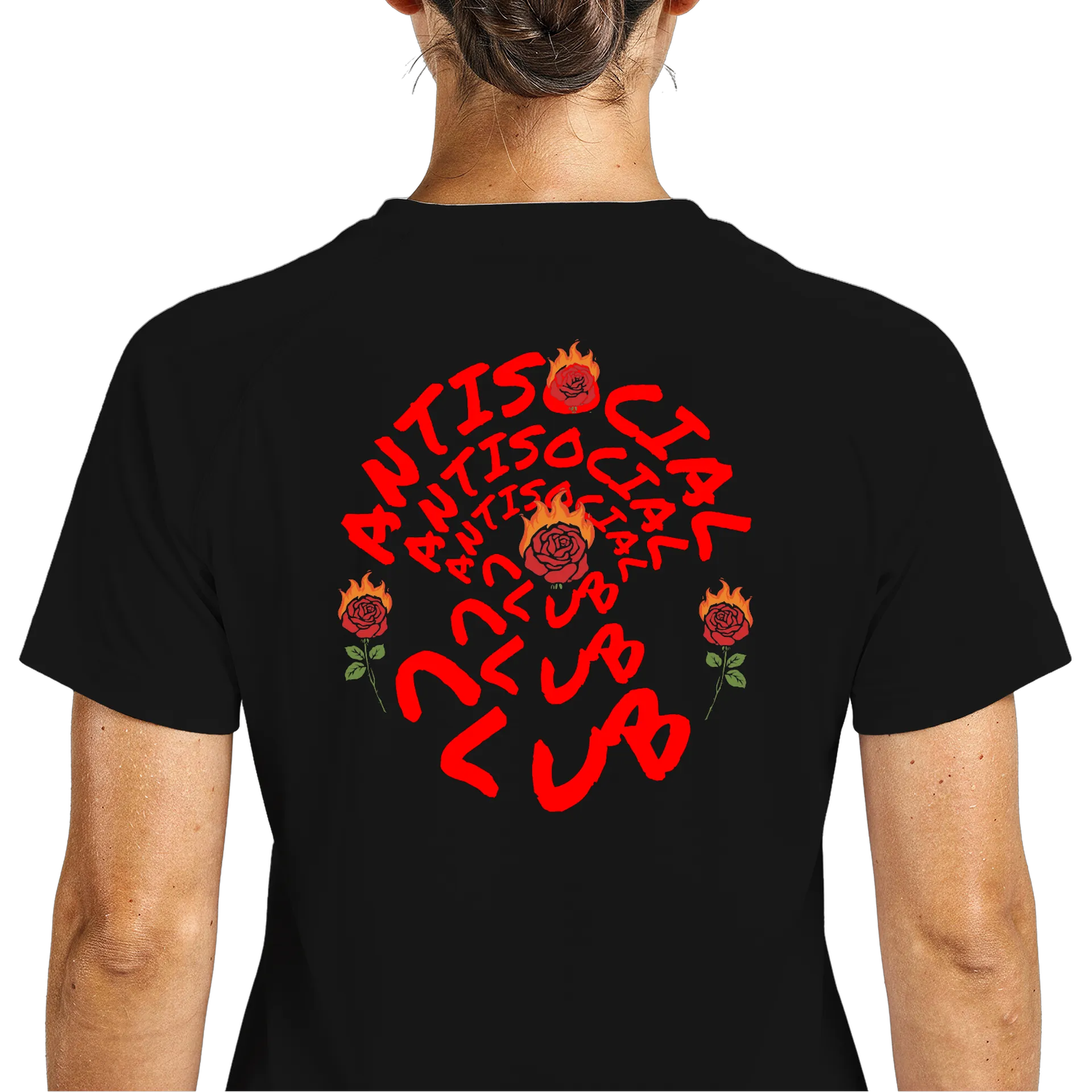 Camiseta DryFit - rosa antisocial  - Imagem 5