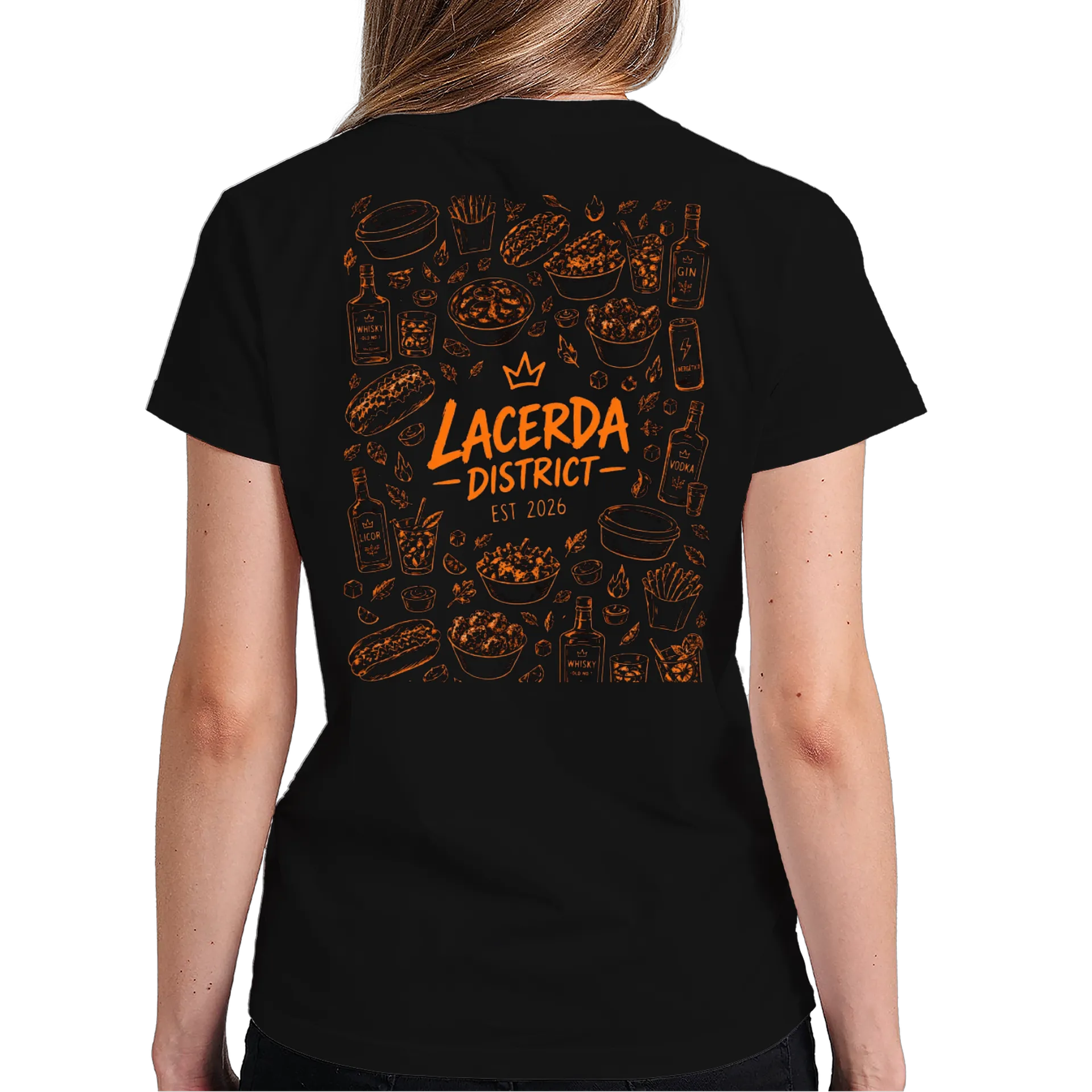 Camiseta Estampa Streamer Neon Preta 100% Algodão de Universe Garage — imagem 1 de 6