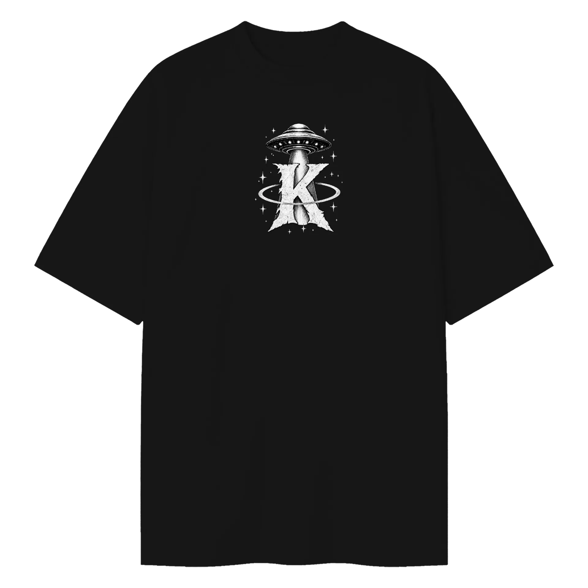 Camiseta Oversized  Estampa Space Cartoon - Imagem 1