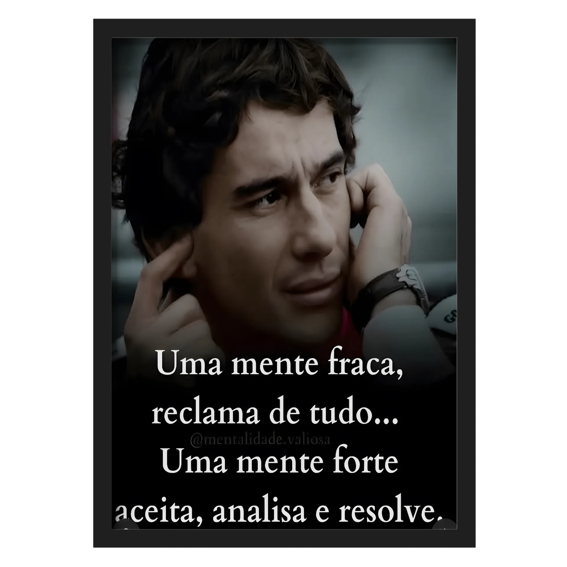 Quadro A3 personalizado Com Vidro de Bruno — imagem 1 de 3