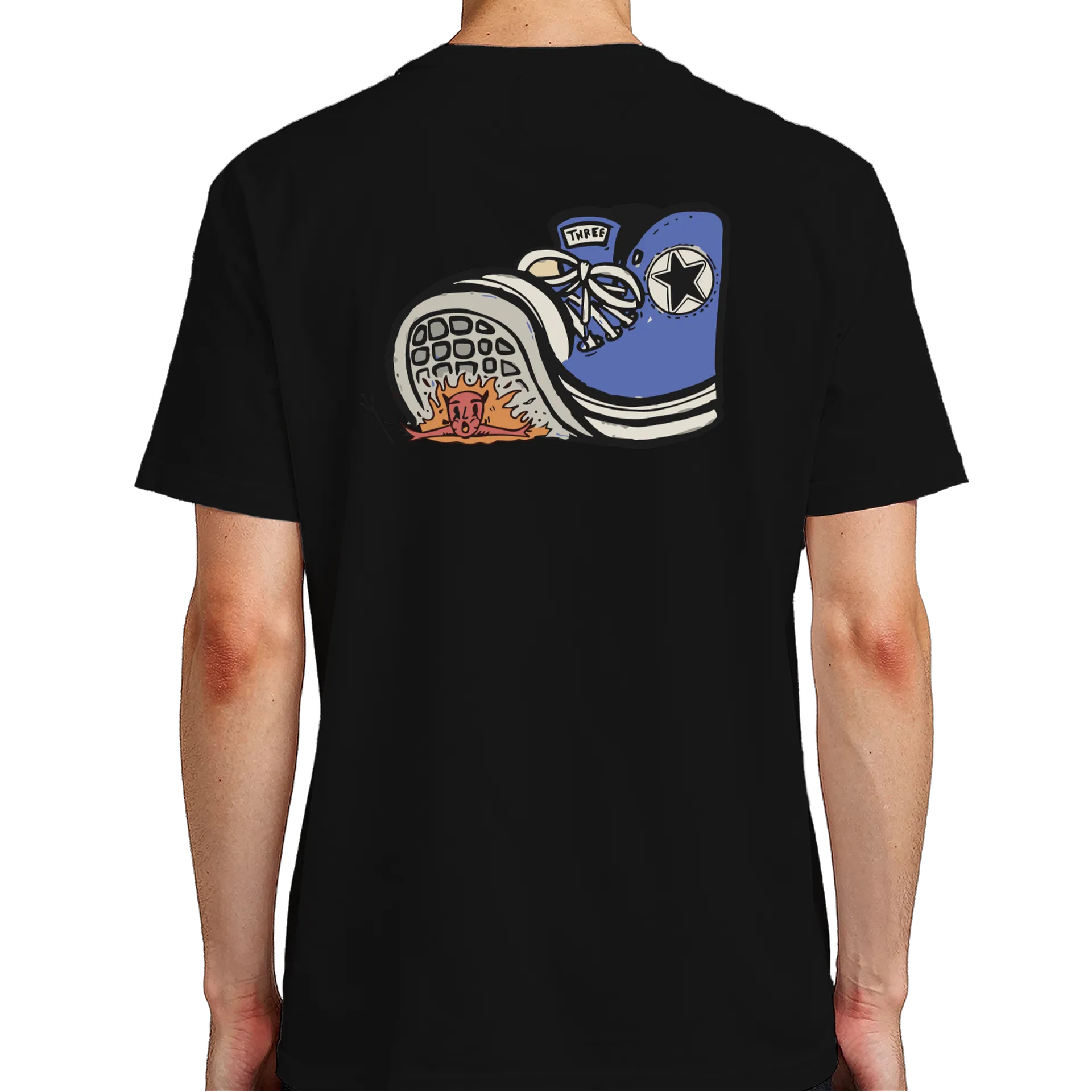 Camiseta Estampa iPray 100% Algodão Preto - Imagem 7