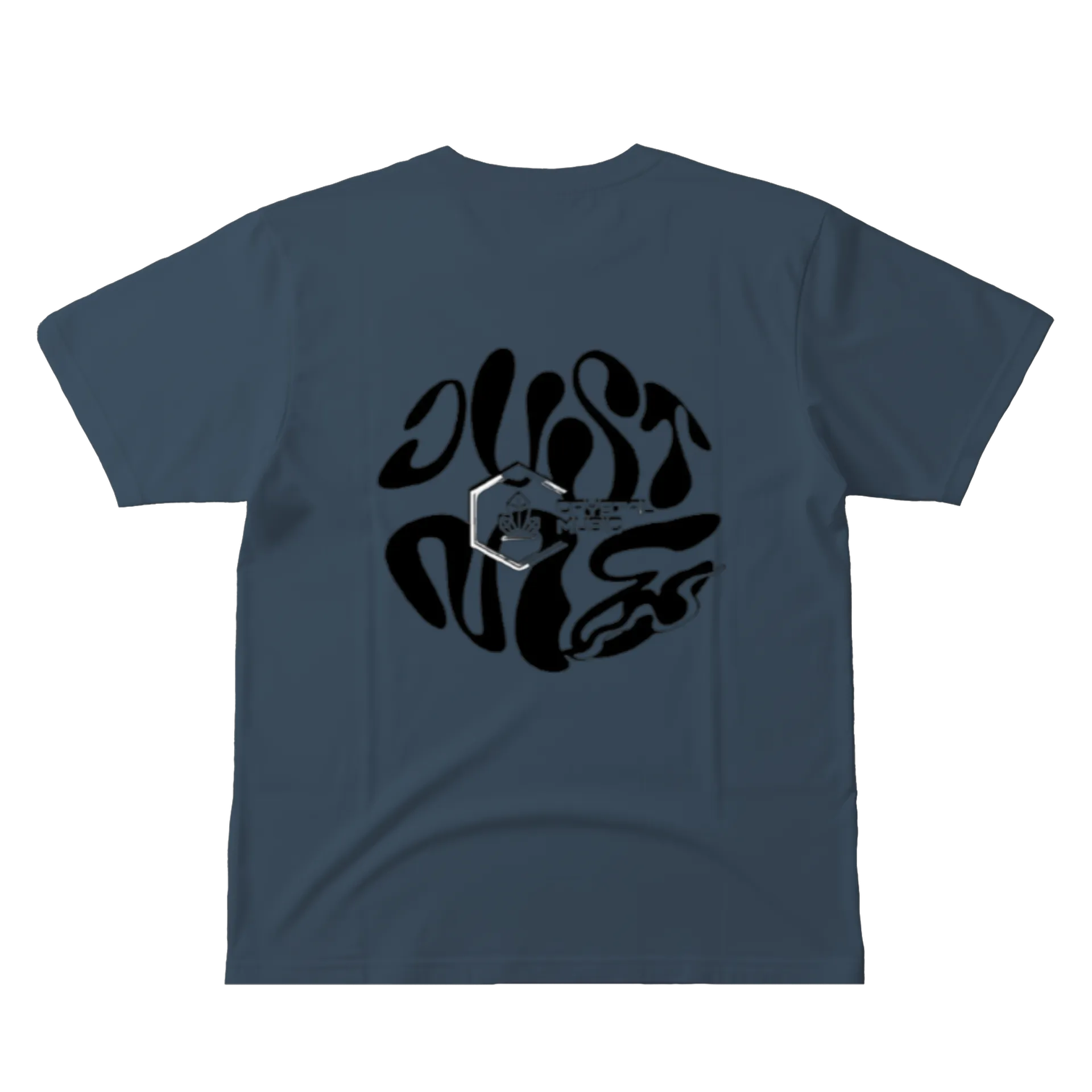 Camiseta CMB "Just Me" - Azul Marinho de Crystal Music Brasil