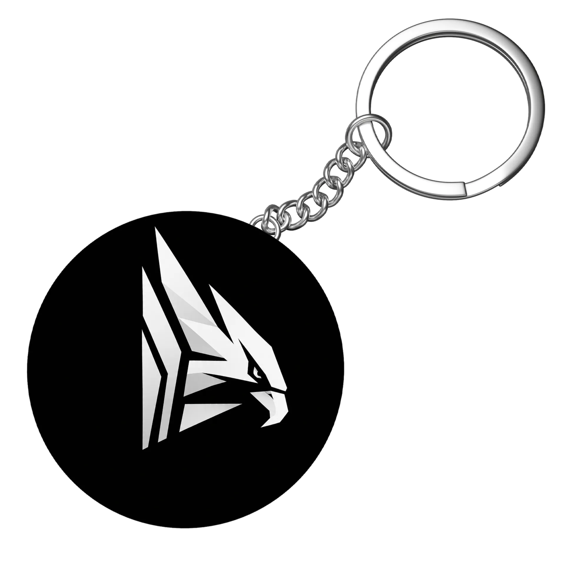 Chaveiro MDF Águia Estilizada Minimalista - Imagem 4