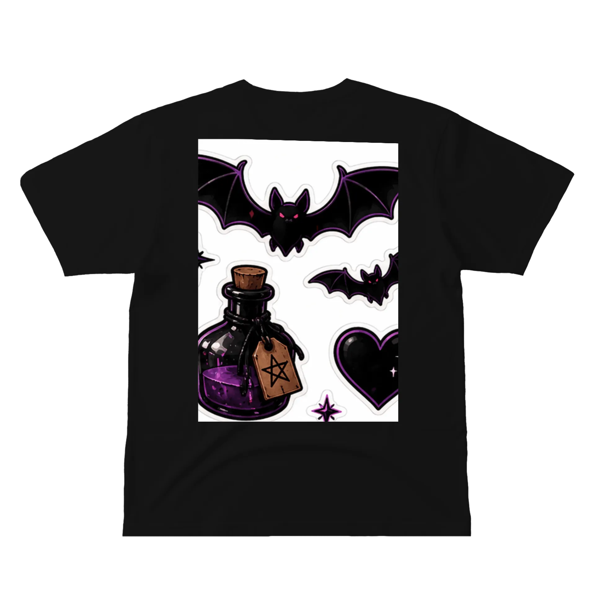 Camiseta Vampira com Cabelo Vermelho 100% Algodão - Imagem 3