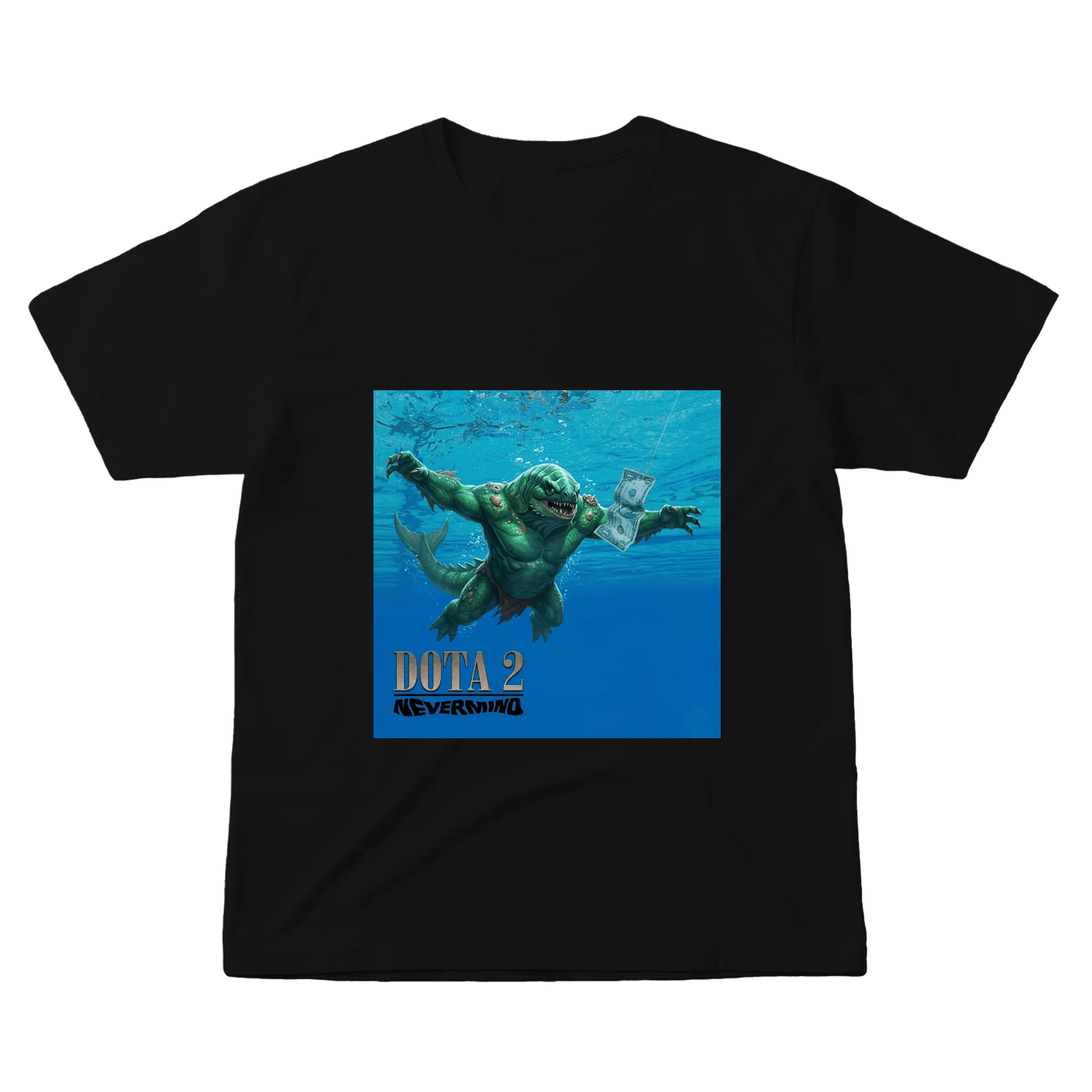 Camiseta Nevermind Personalizada de Dota Multiverso Shop