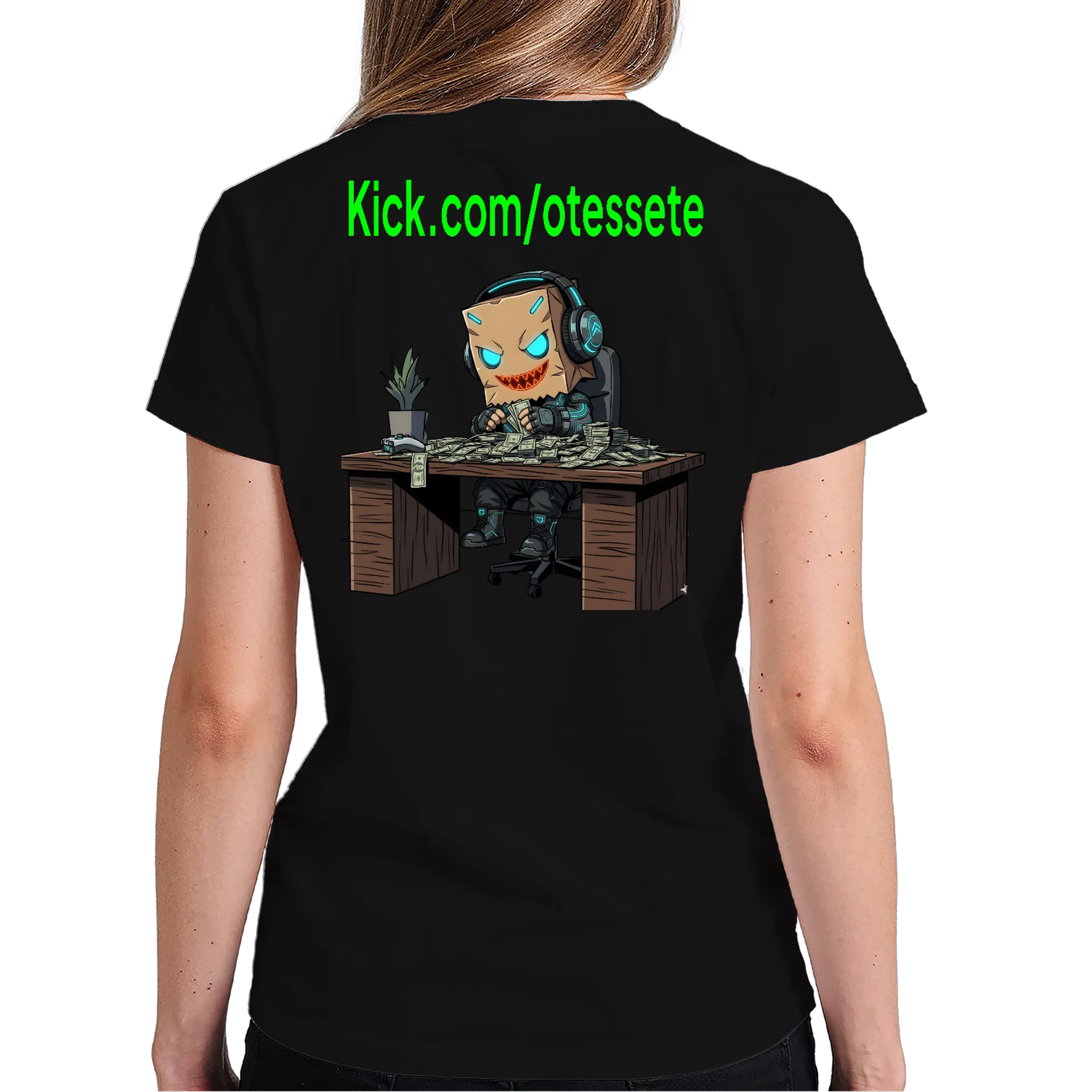 Camiseta personalizada (Otessete e Mascote) de otessete — imagem 5 de 6