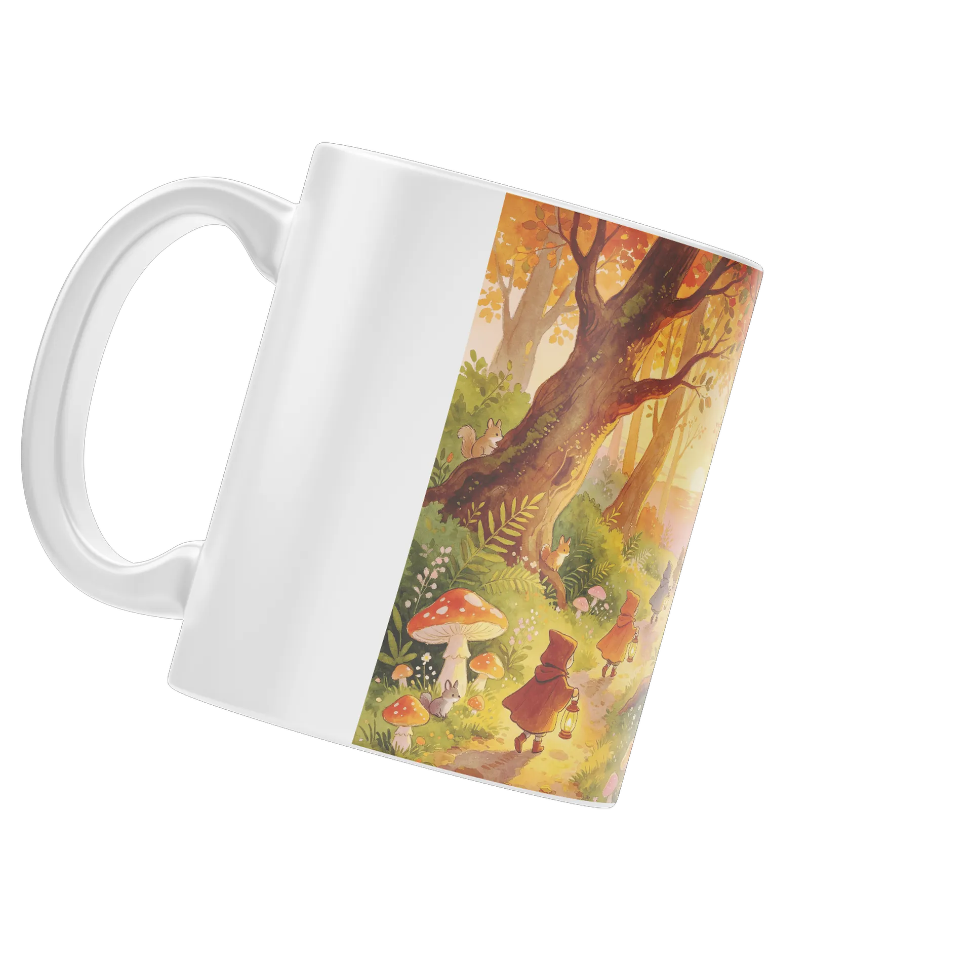 Caneca Ilustrativa Floresta Encantada 325ml - Imagem 4