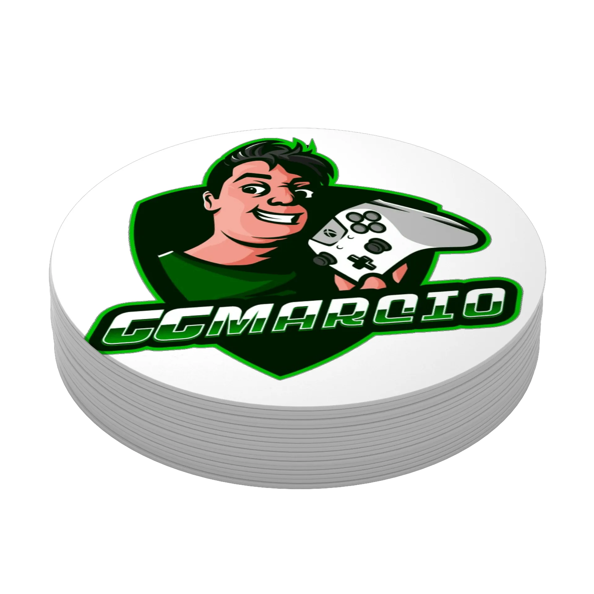 Porta-copo GGMarcio Estampa MDF 10x10cm - Imagem 4