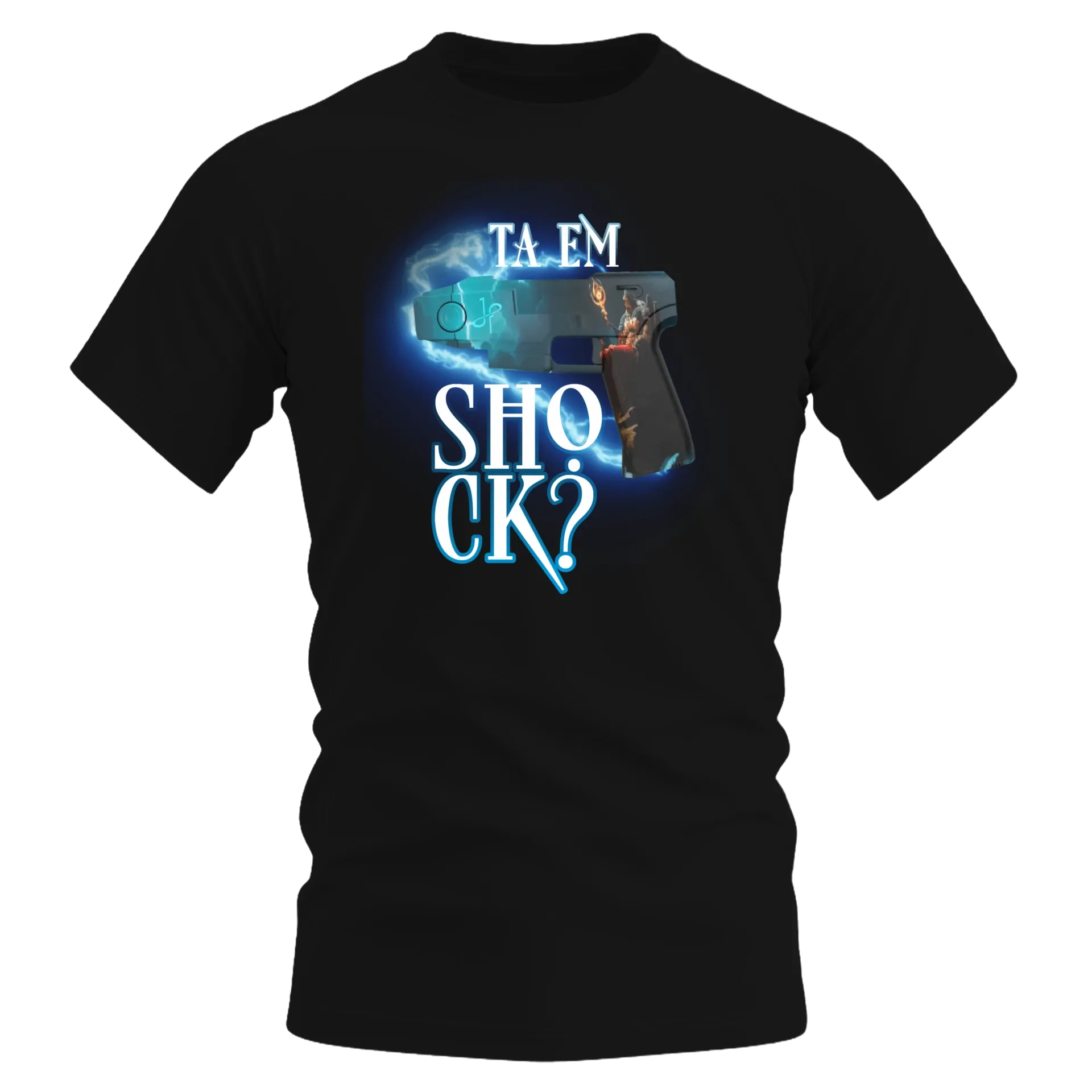 Camiseta DryFit - TA EM SHOCK? de Jônatas Fênedy