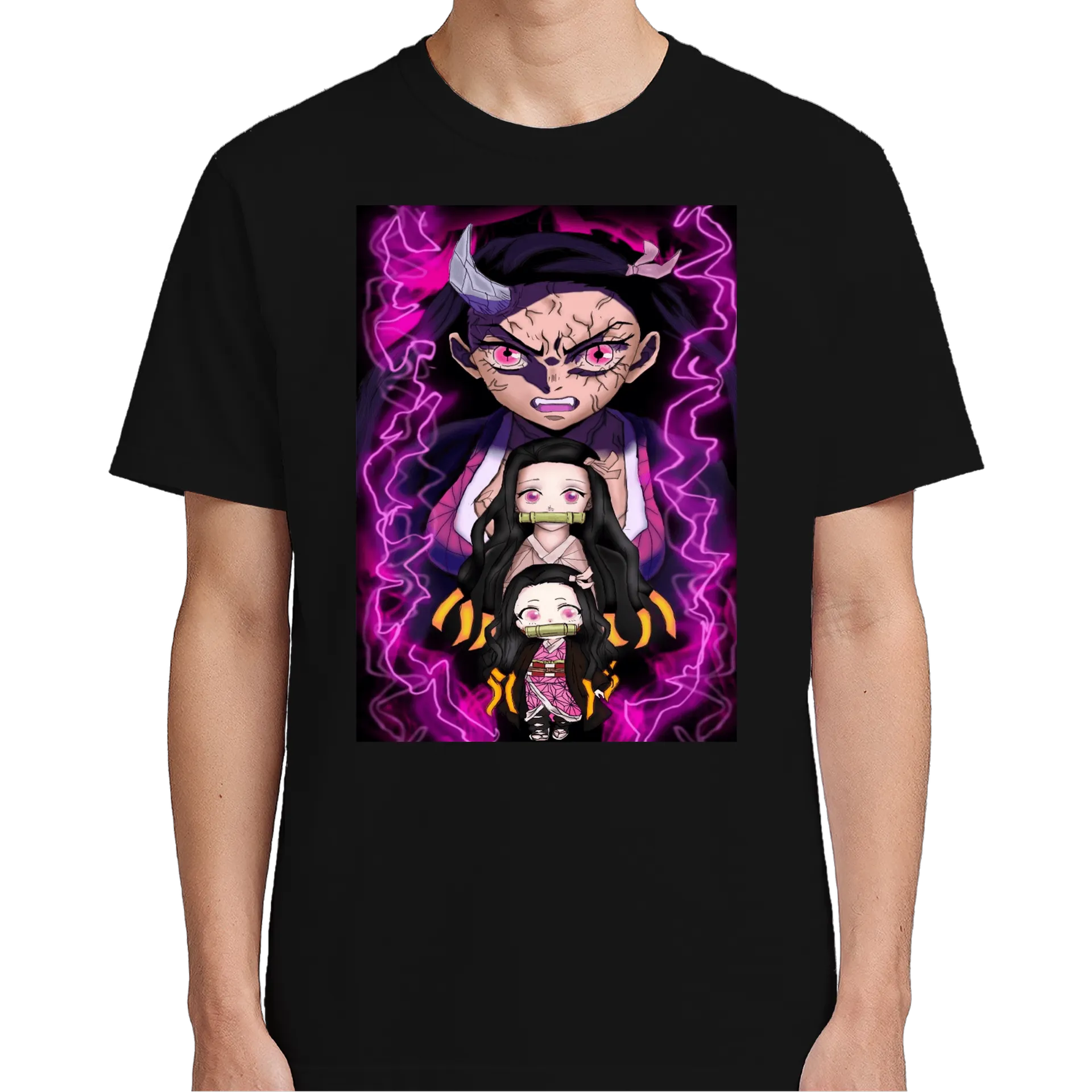 Camiseta personalizada Nezuko Kamado - Imagem 5