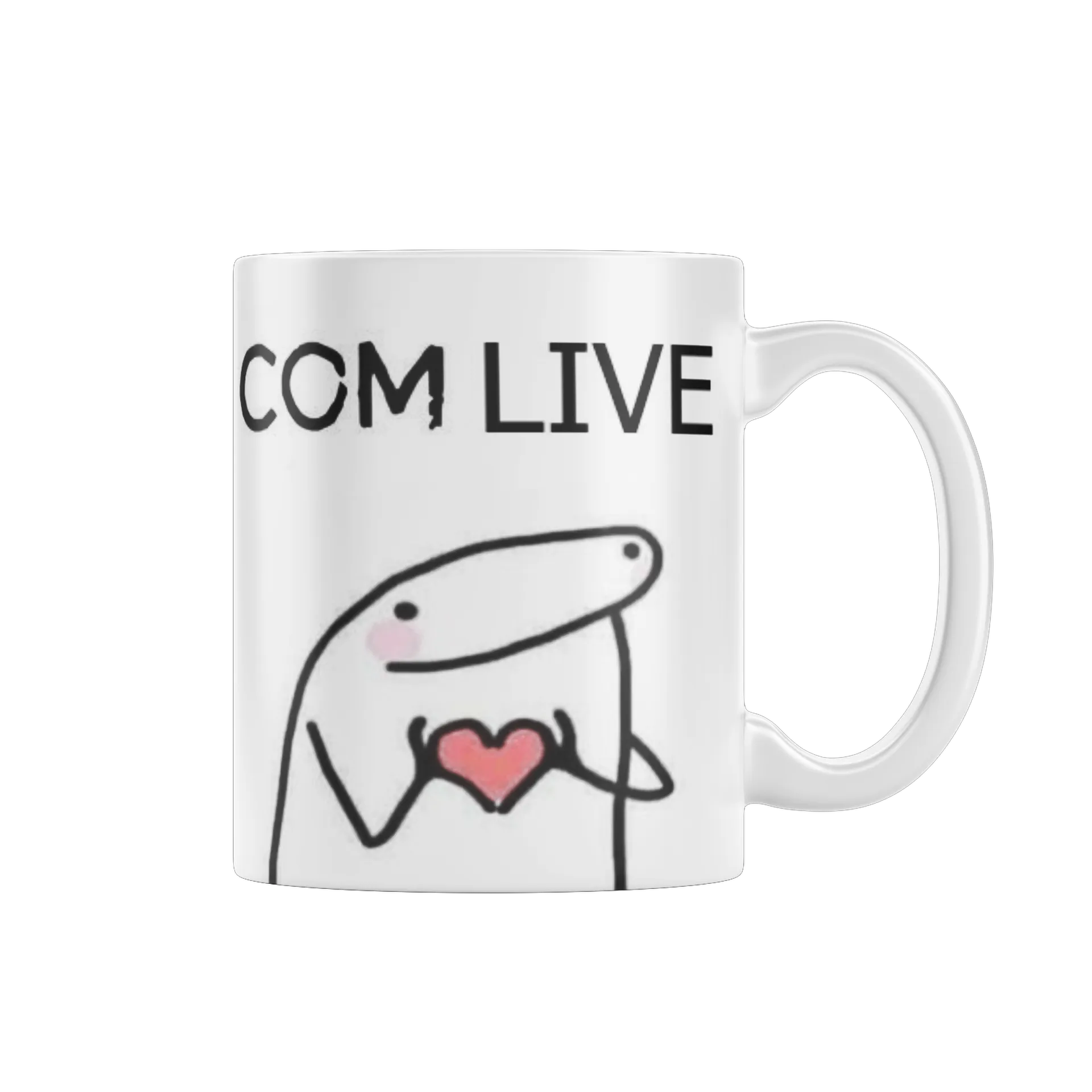 Caneca personalizada Sem LIve Com Live - Imagem 1