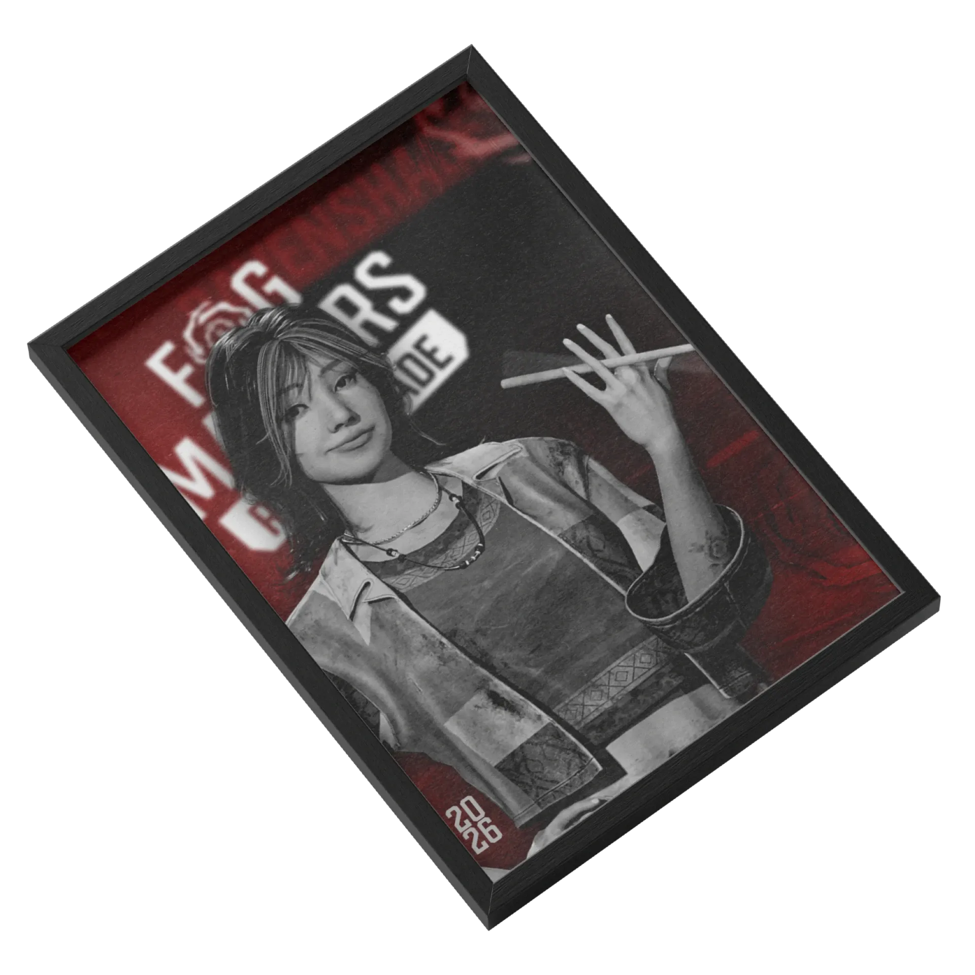 Quadro A3 personalizado de Fog Masters DBD