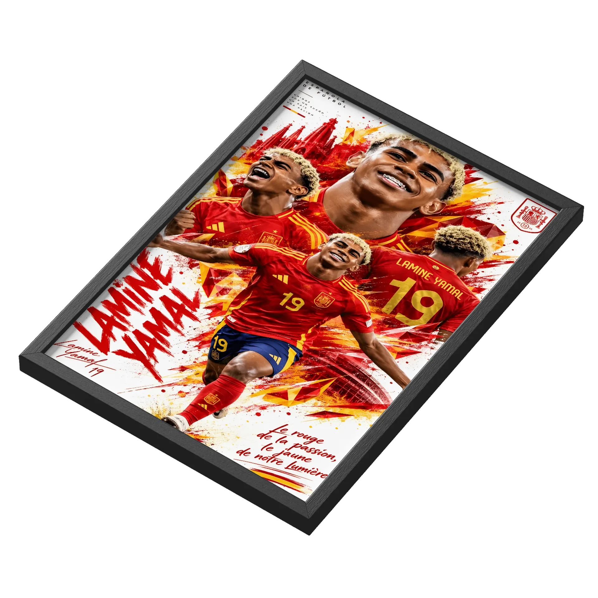 Quadro A3 personalizado Com Vidro - Imagem 3