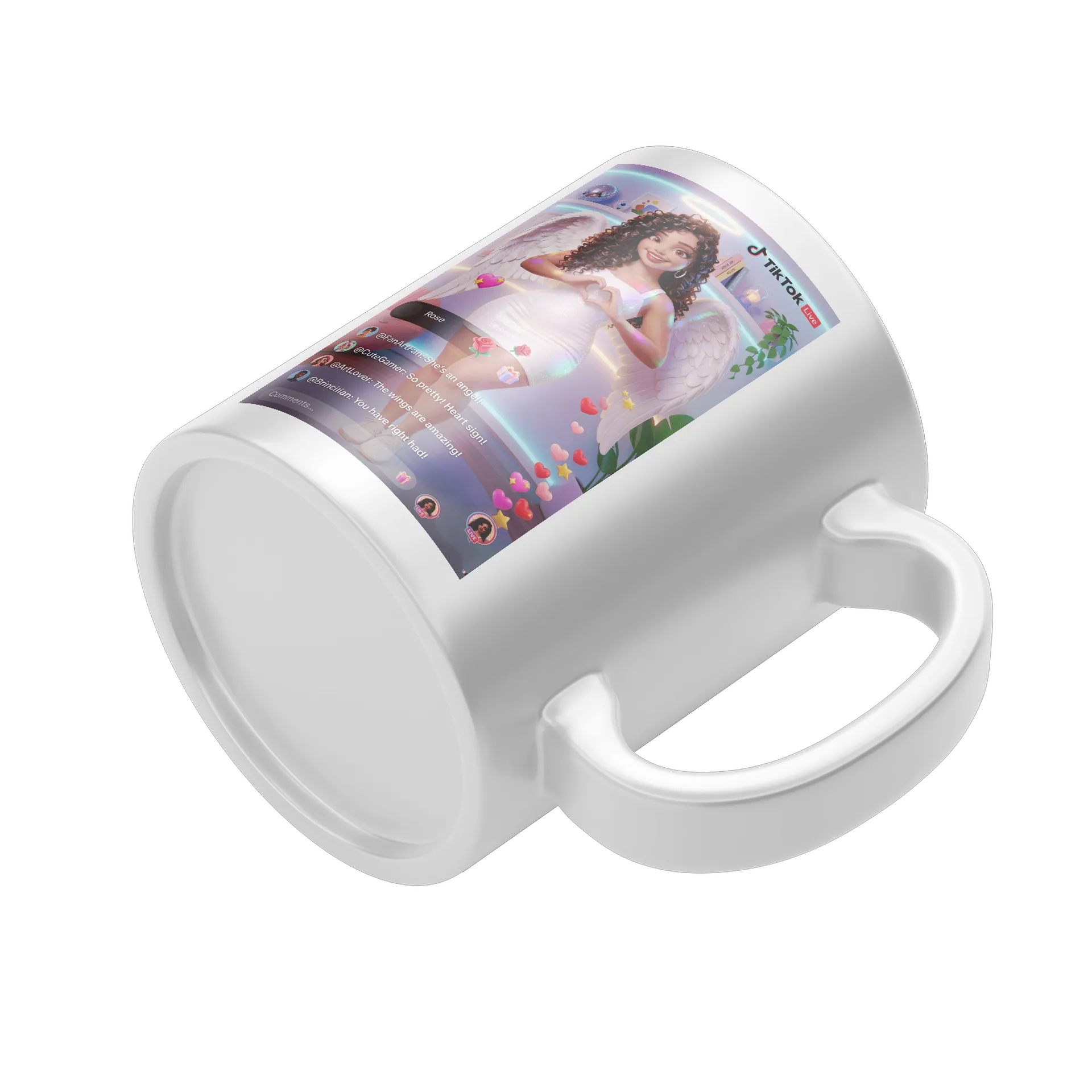 Caneca  da 🪷Angel🪷 - Imagem 4