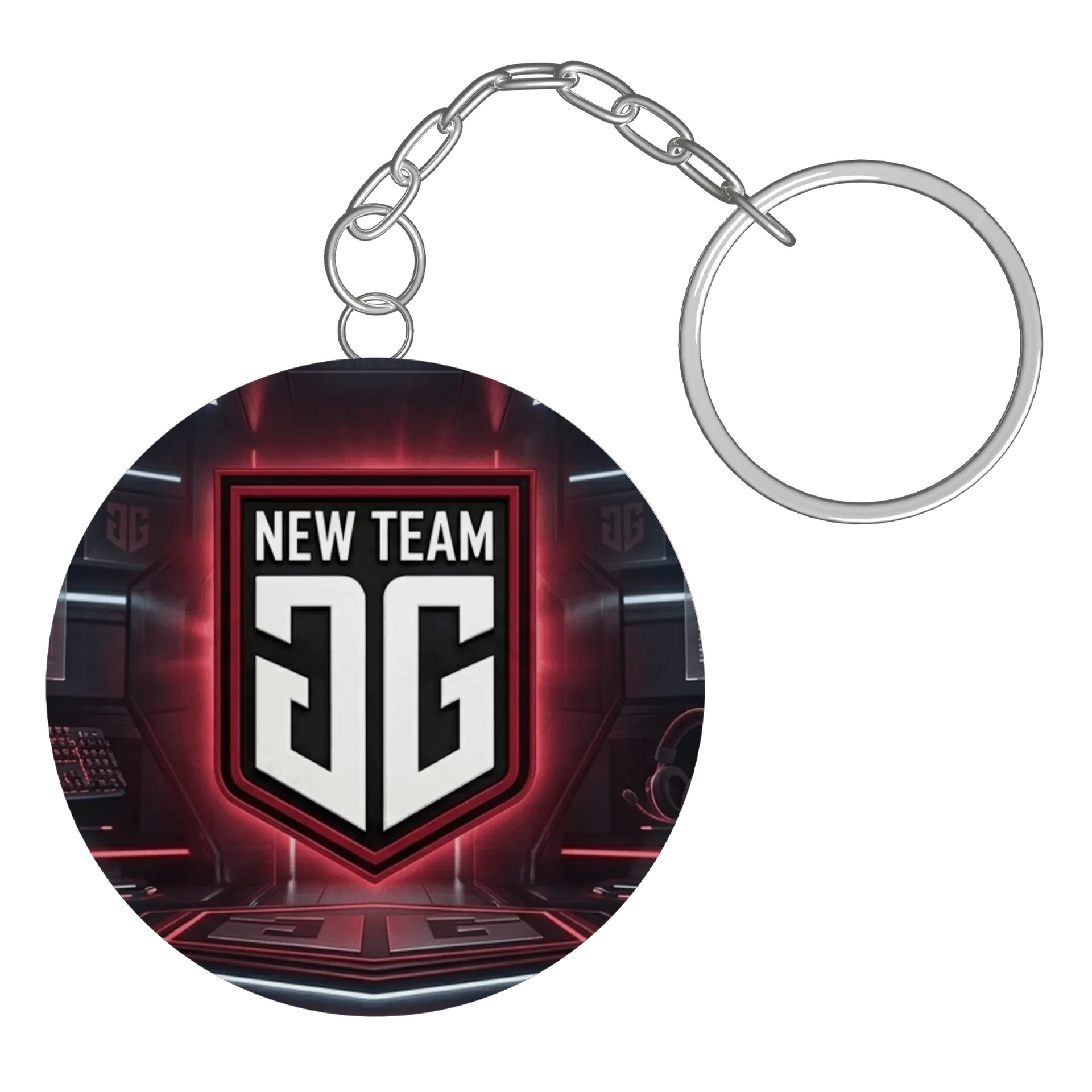 Chaveiro MDF New Team GG Logo Shield de New Team GG — imagem 2 de 3