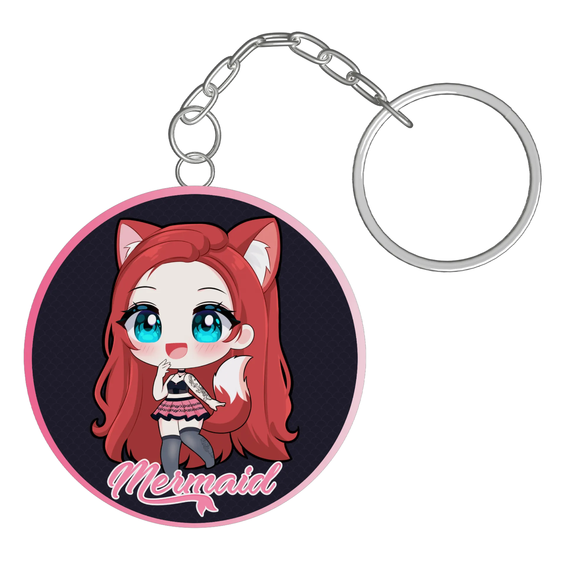 Chaveiro Mermaid 🩷 Chibi Collection ✨ de Mermaid — imagem 2 de 3