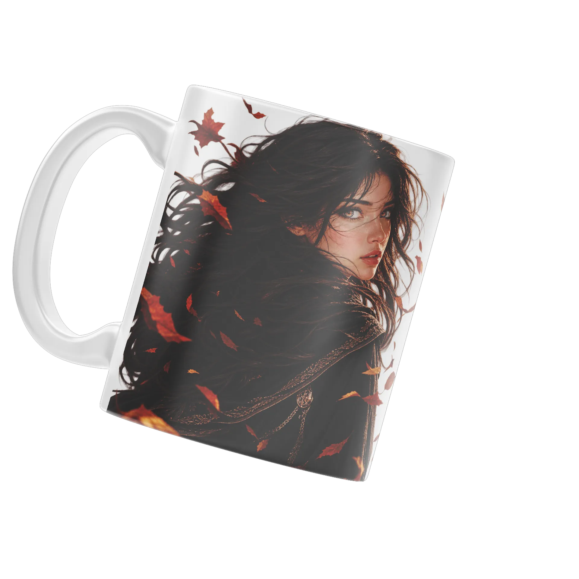 Caneca folhas de outono - Imagem 1