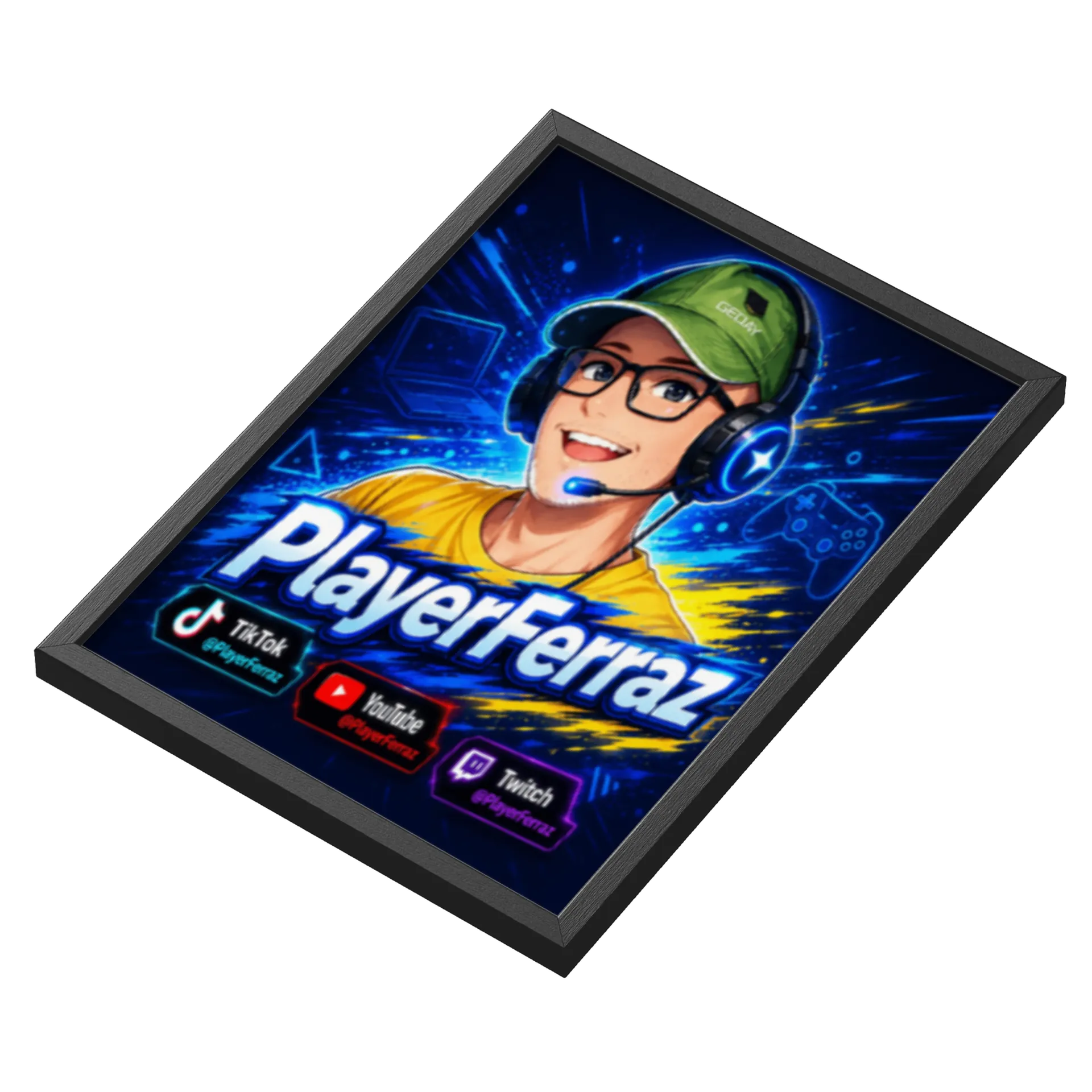 Poster A3 PlayerFerraz Channel - Imagem 3