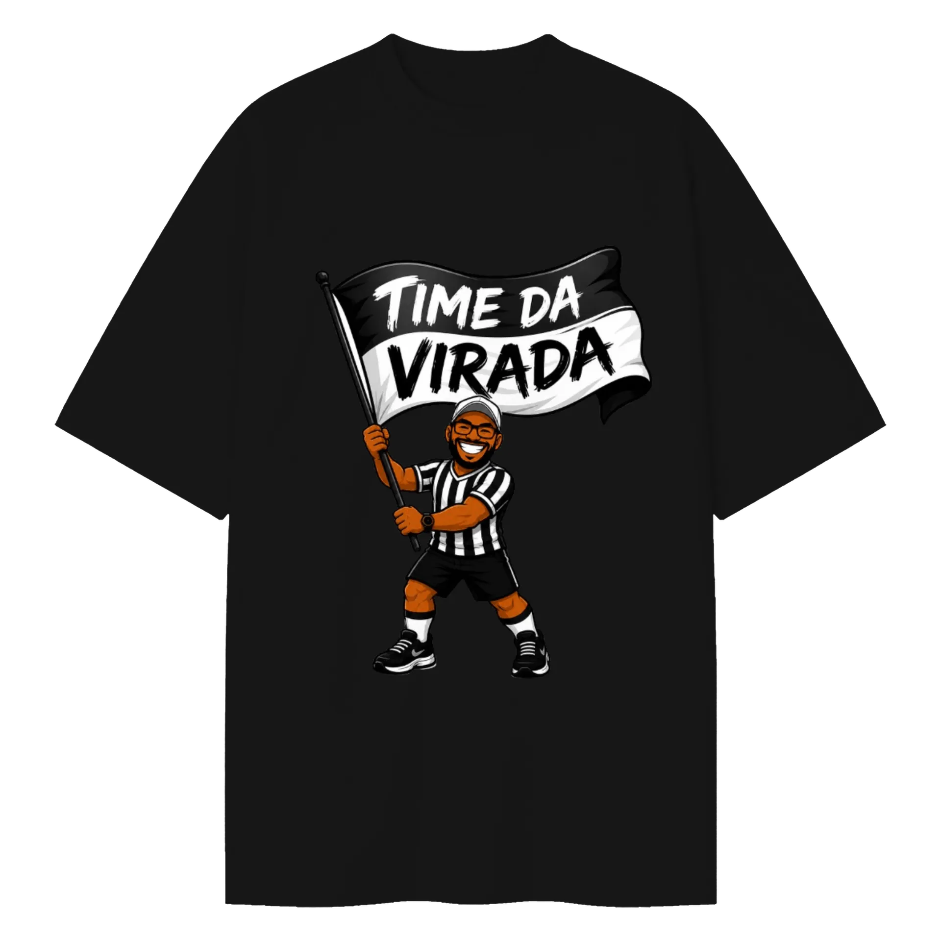 Camiseta Oversized time da virada - Imagem 1