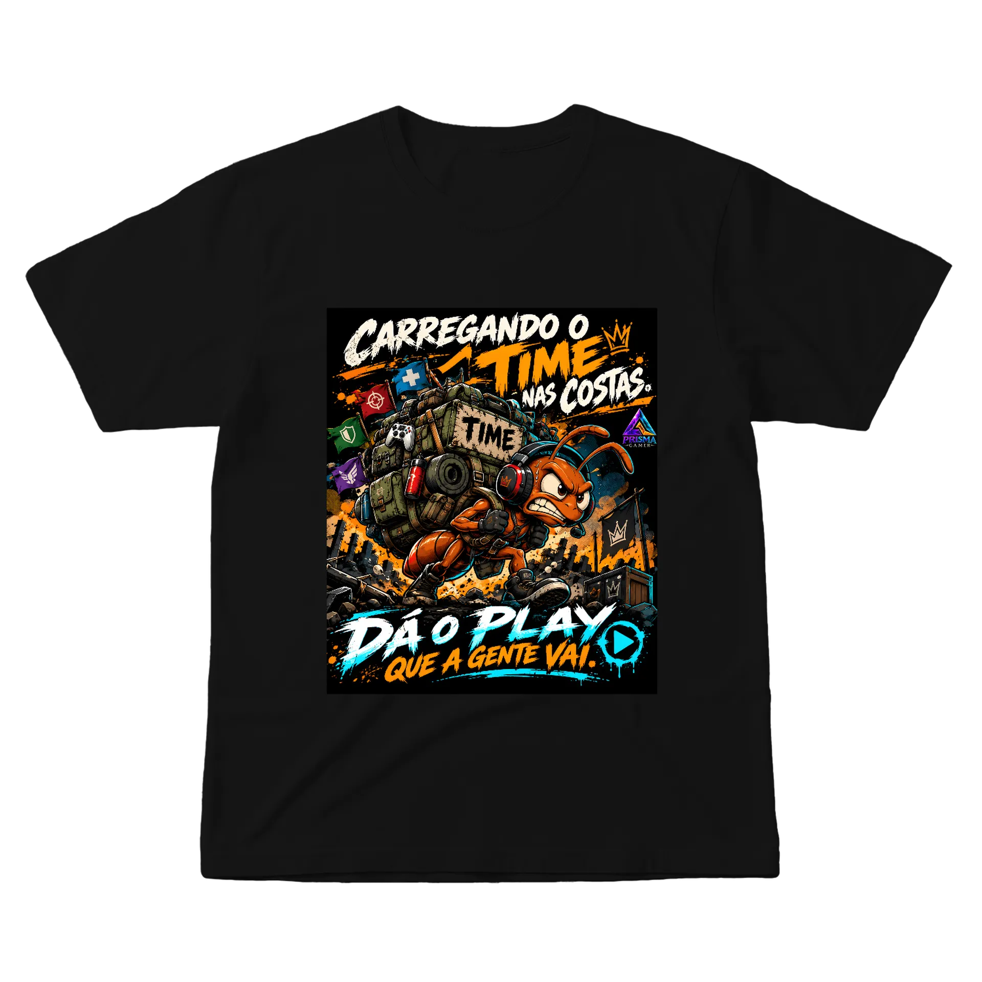 Camiseta personalizada de PRISMA GAMER — imagem 1 de 6