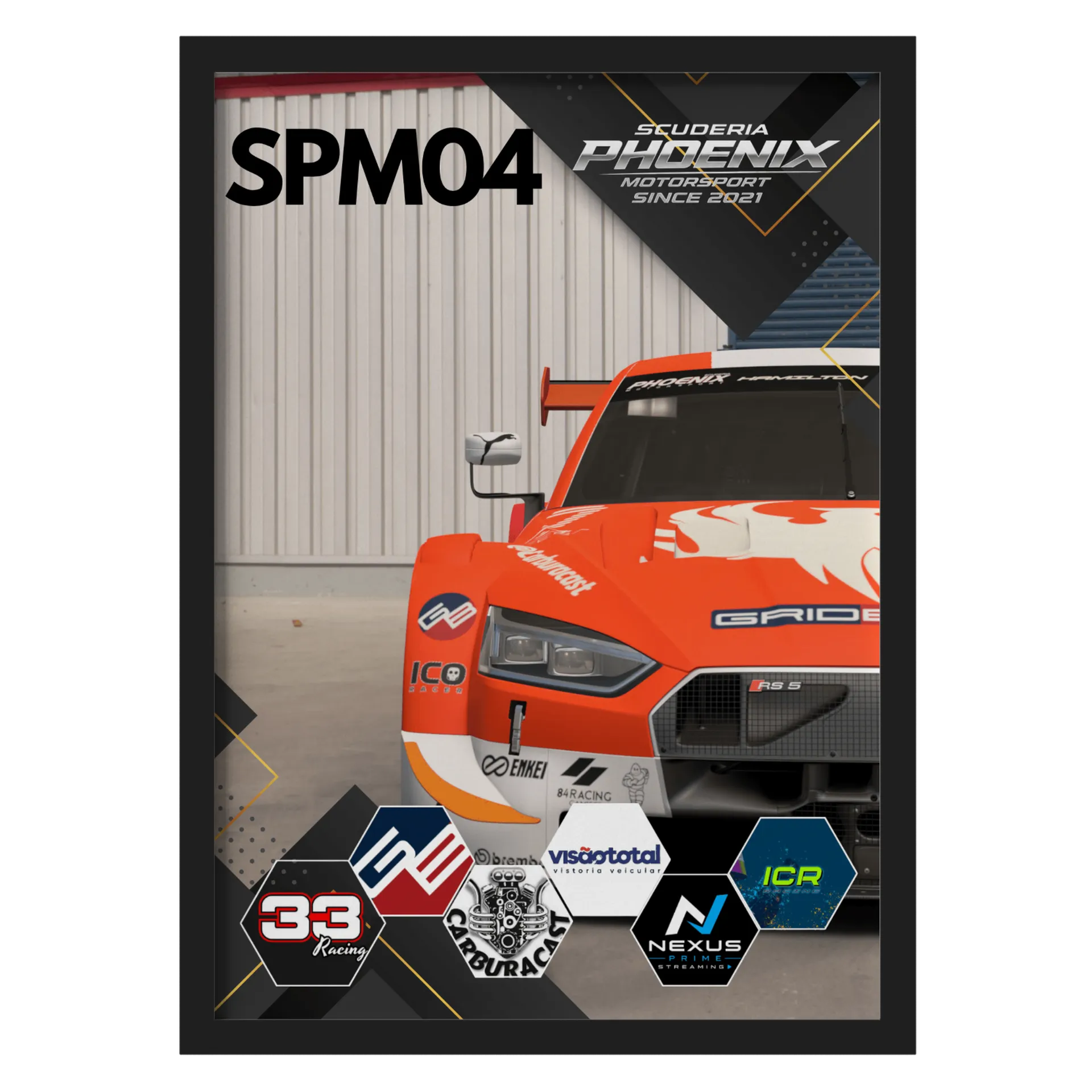 Quadro Lancer SPM04 Livery 2023 - Imagem 1