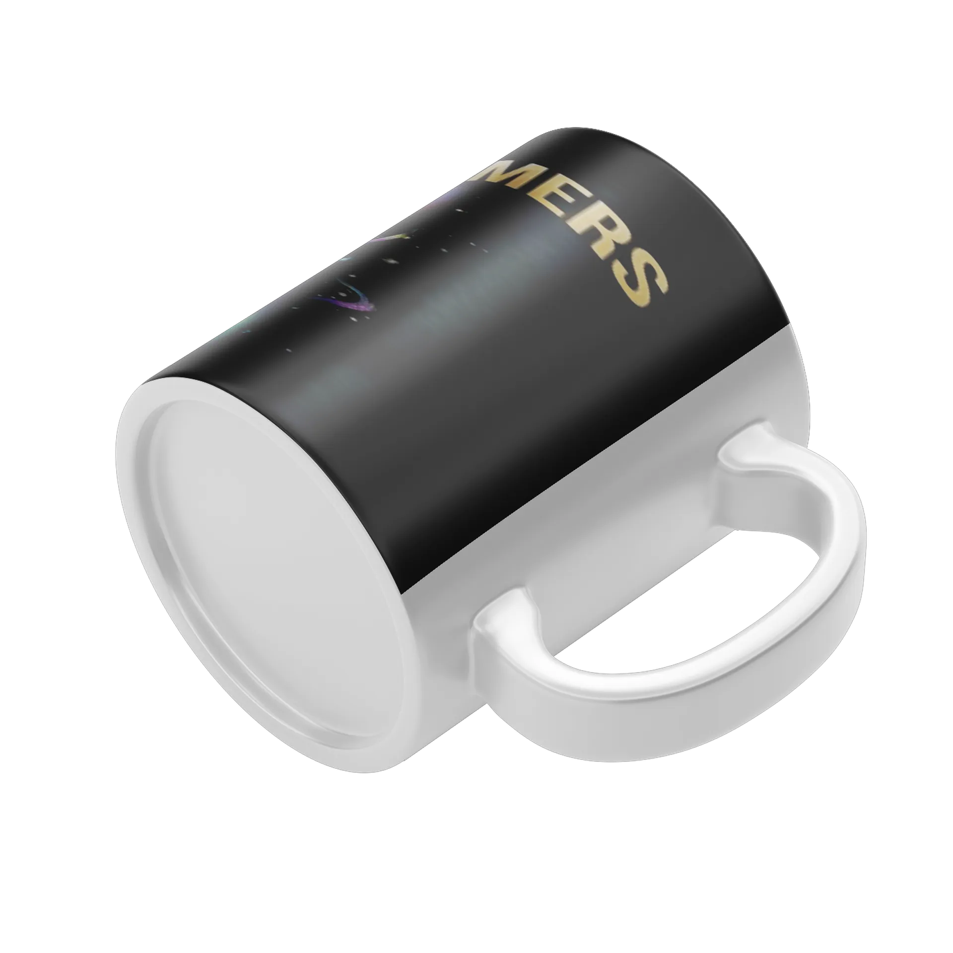 Caneca Tipográfica Naychronstreamers Coração Neon 325ml - Imagem 4