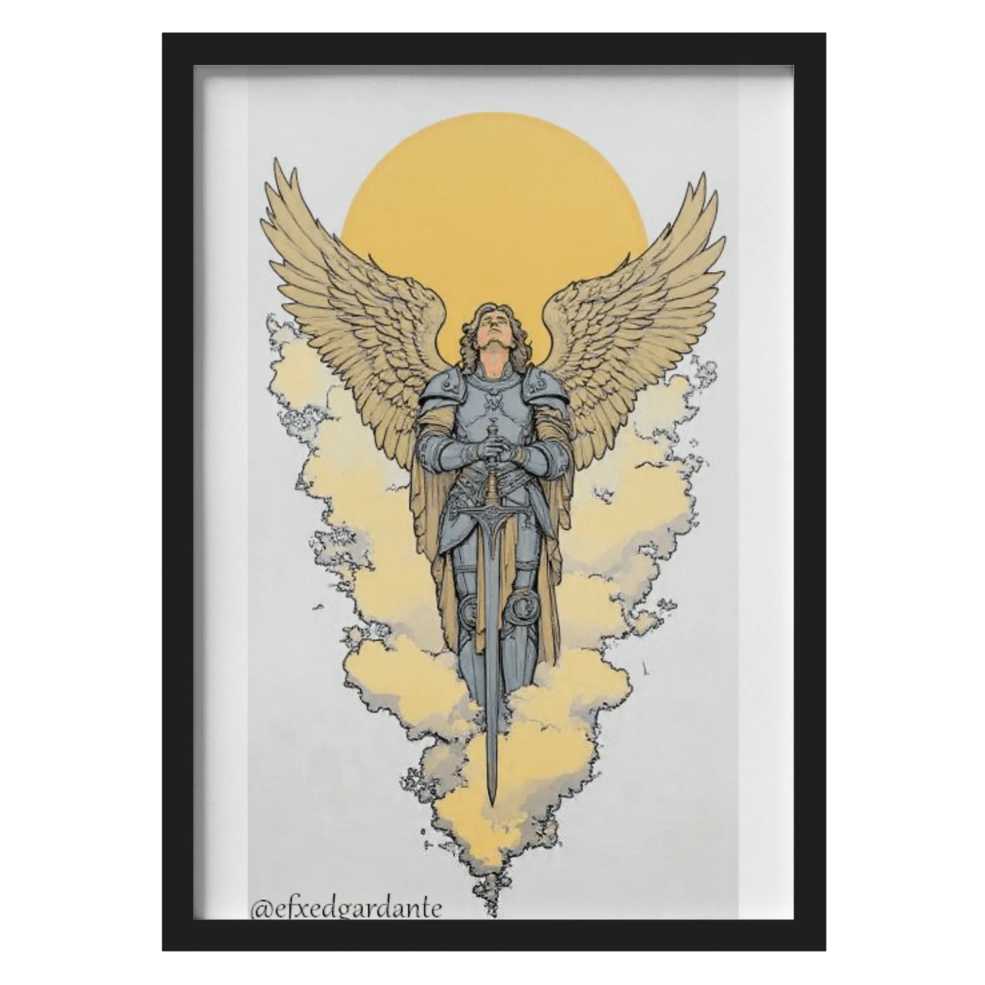 Quadro A3 personalizado de EFXDante