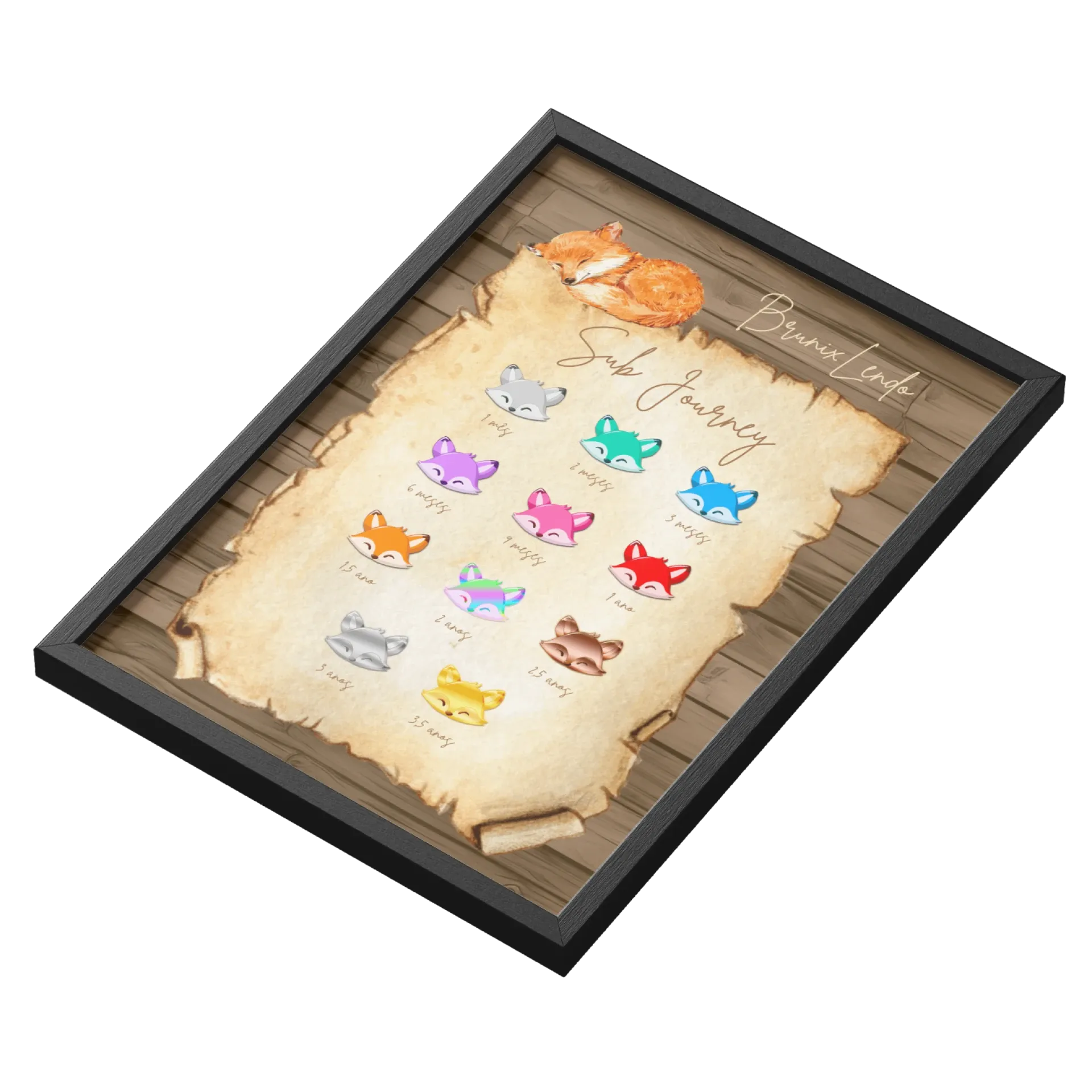 Quadro A3 BrunixLendo - Imagem 3