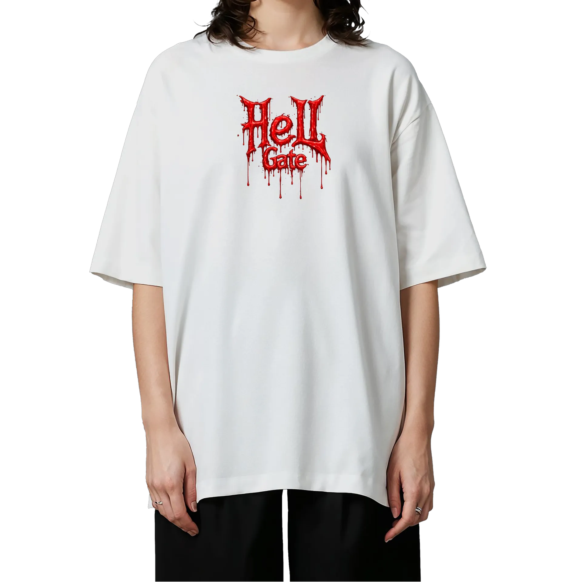 Camiseta Hell Blood Oversized - Imagem 3