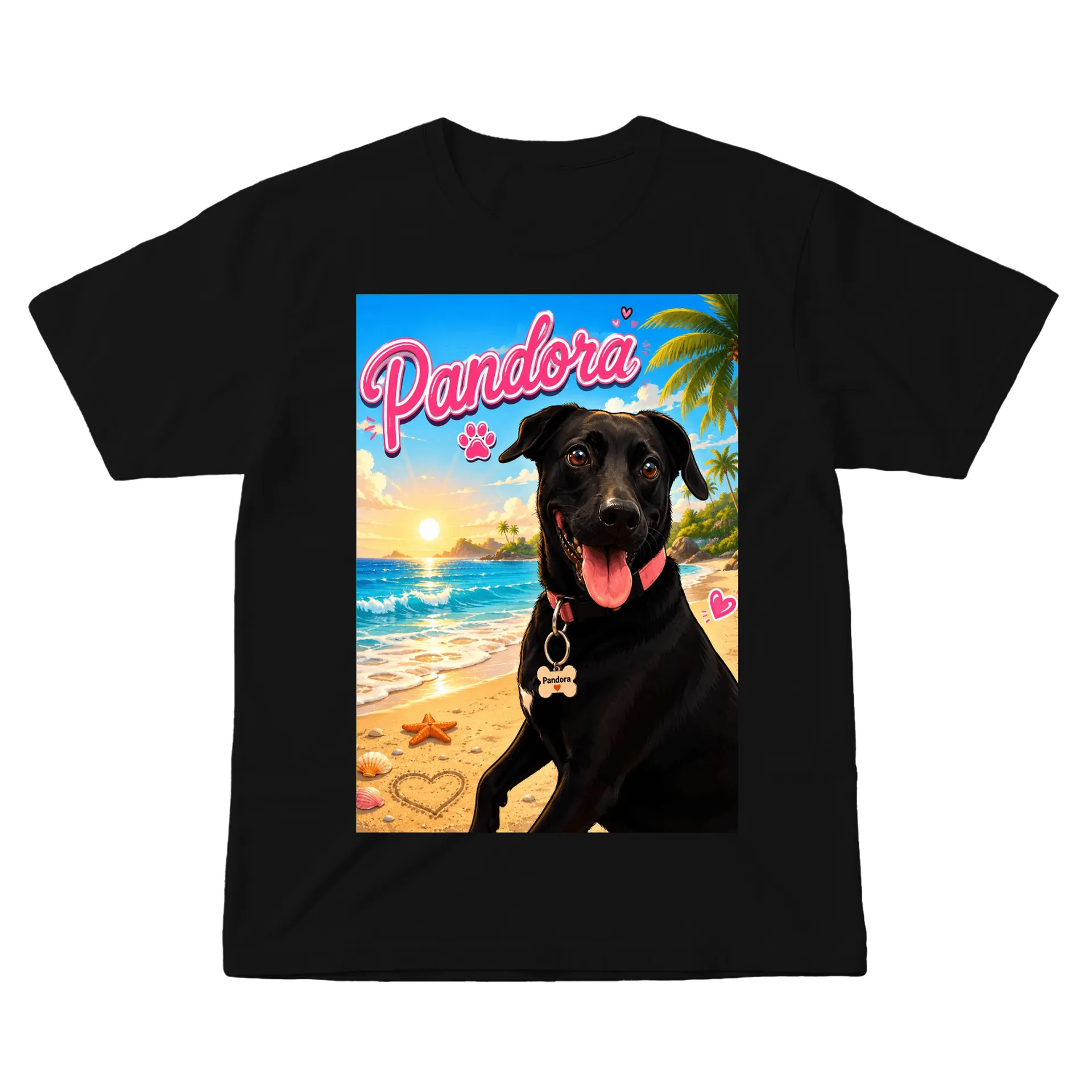 Camiseta dogpraia pandora  - Imagem 1