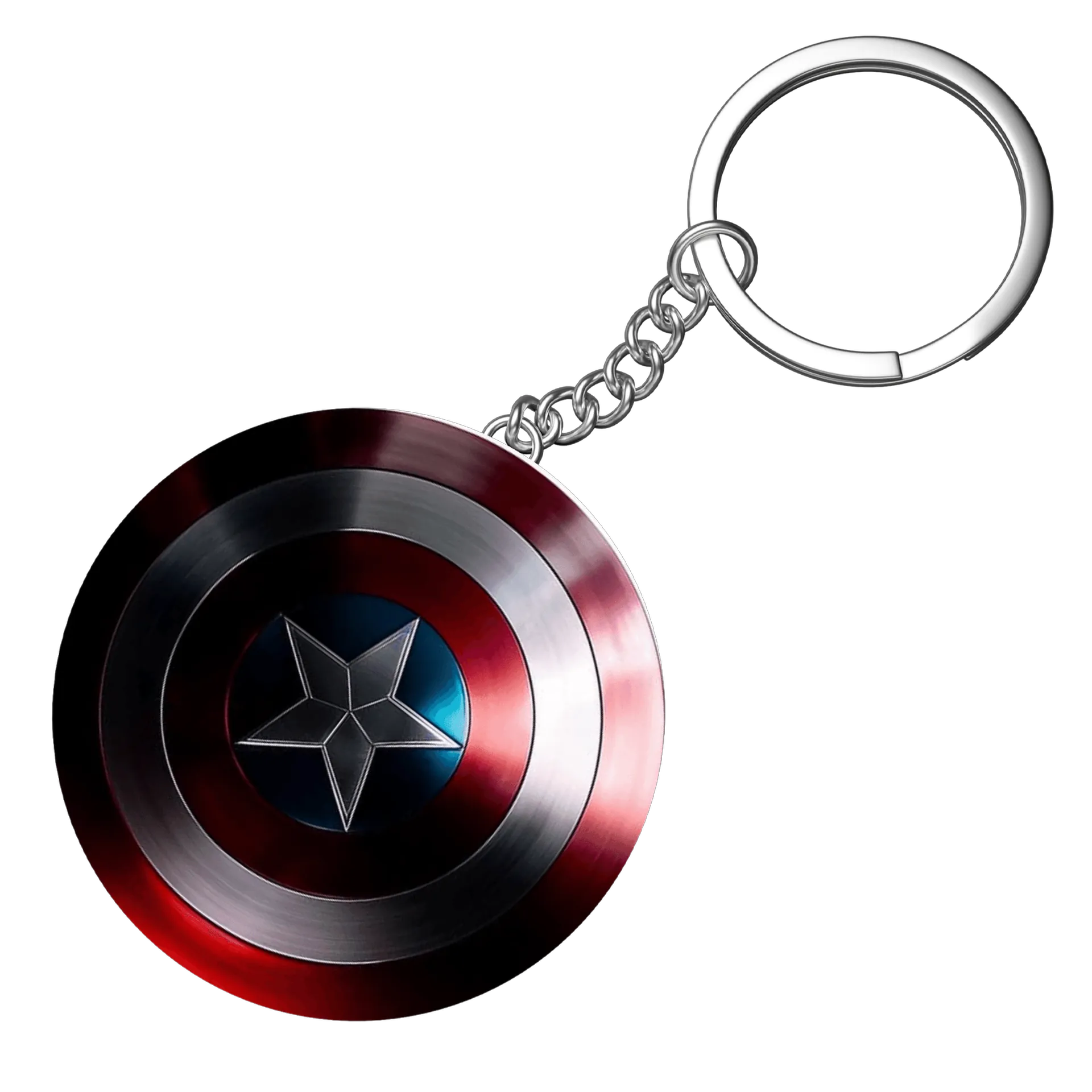Chaveiro personalizado de CAPITÃO ROGERS  — imagem 3 de 3